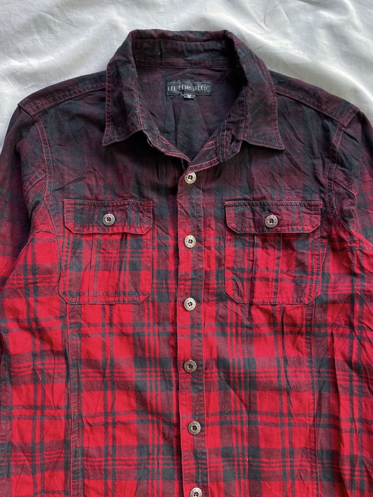 In The Attic IN THE ATTIC 2 TONE SELDVEDGE STYLE SHIRT Size US M / EU 48-50 / 2 - 3 Thumbnail