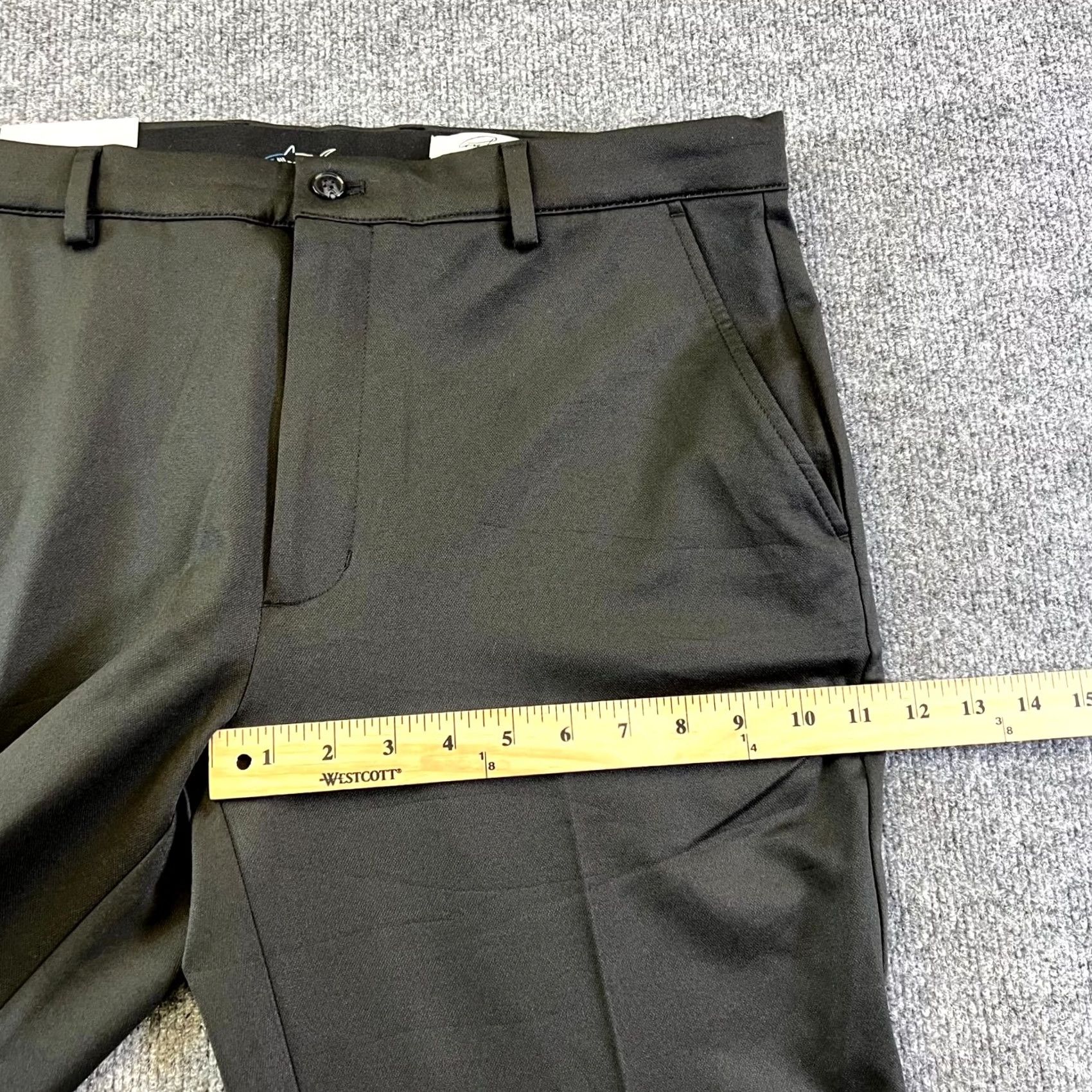 Vintage Greg Norman Ultimate Classic Travel Pants Mens 34x32 Black Straight Size US 34 / EU 50 - 5 Thumbnail