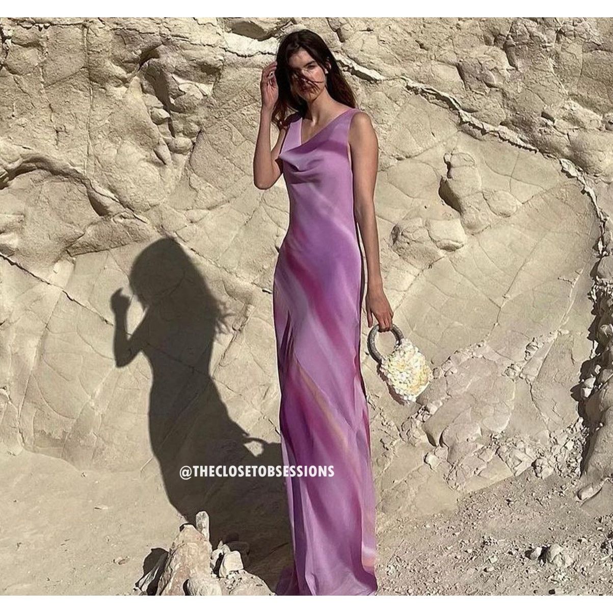 Mango MANGO Multicolor Flowy Draped Maxi Dress NWT (8) Size M / US 6-8 / IT 42-44 - 14 Thumbnail