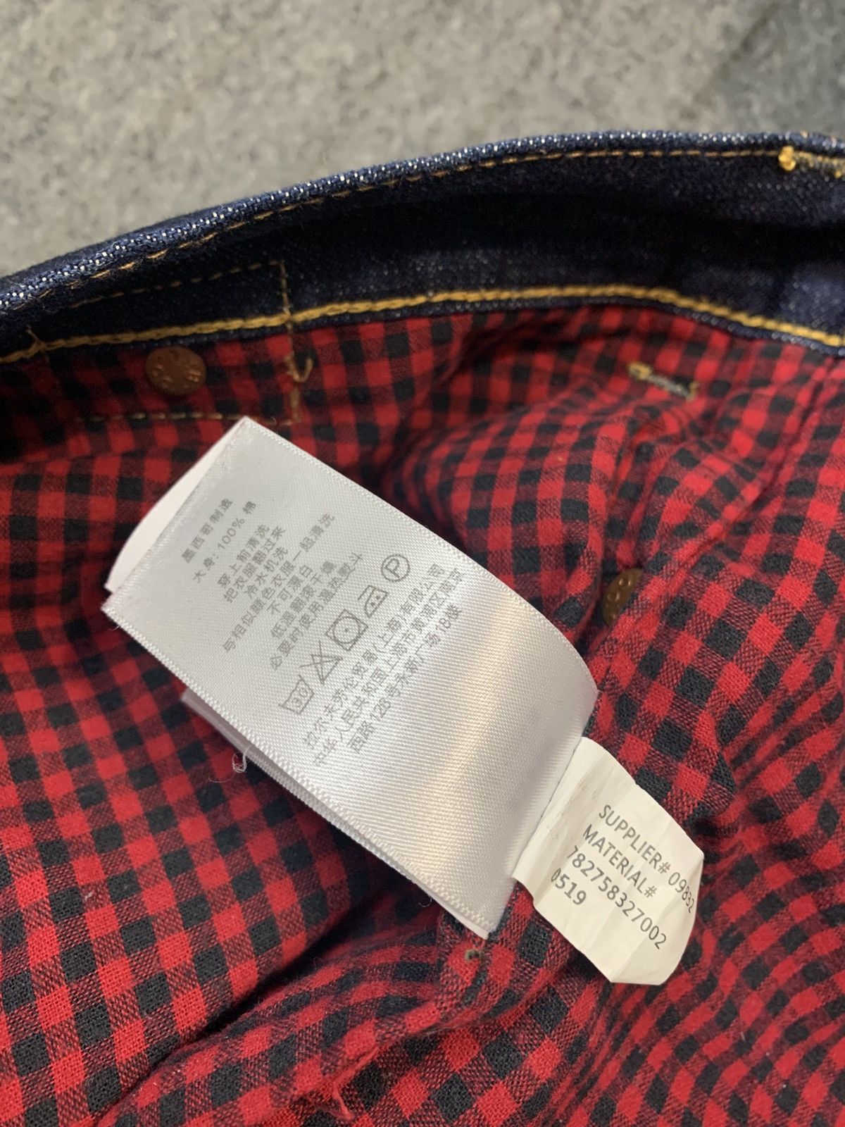 RRL Ralph Lauren Rare Double RL Ralph Lauren Lot R01 Indigo Denim Jeans Size US 32 / EU 48 - 13 Thumbnail