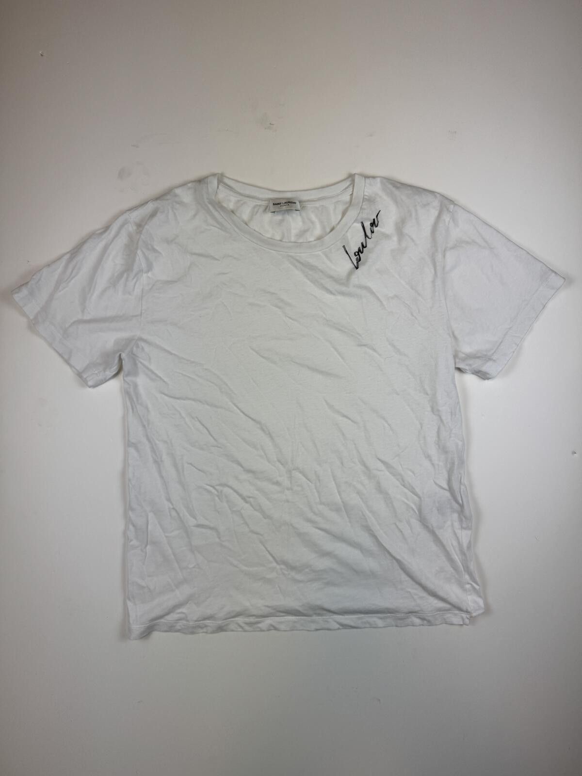 Saint Laurent Paris Saint Laurent 2017 Lou Lou Tee Size US M / EU 48-50 / 2 - 1 Thumbnail