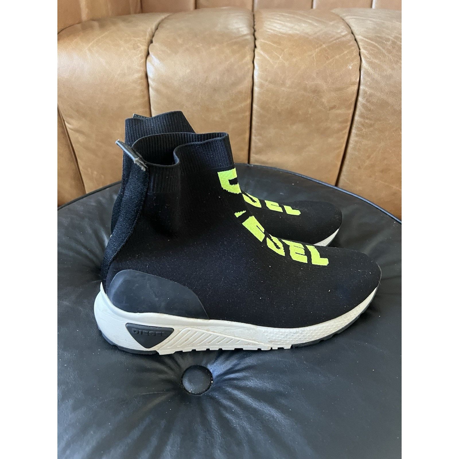 Diesel Genuine Diesel Men's H-padola mid Sock Sneaker Size US 10.5 / EU 43-44 - 3 Thumbnail
