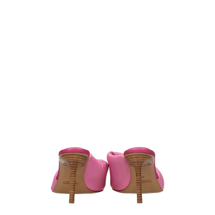 Jacquemus ob1o1e1124 Leather Sandals in Pink Size US 11 / IT 41 - 4 Thumbnail