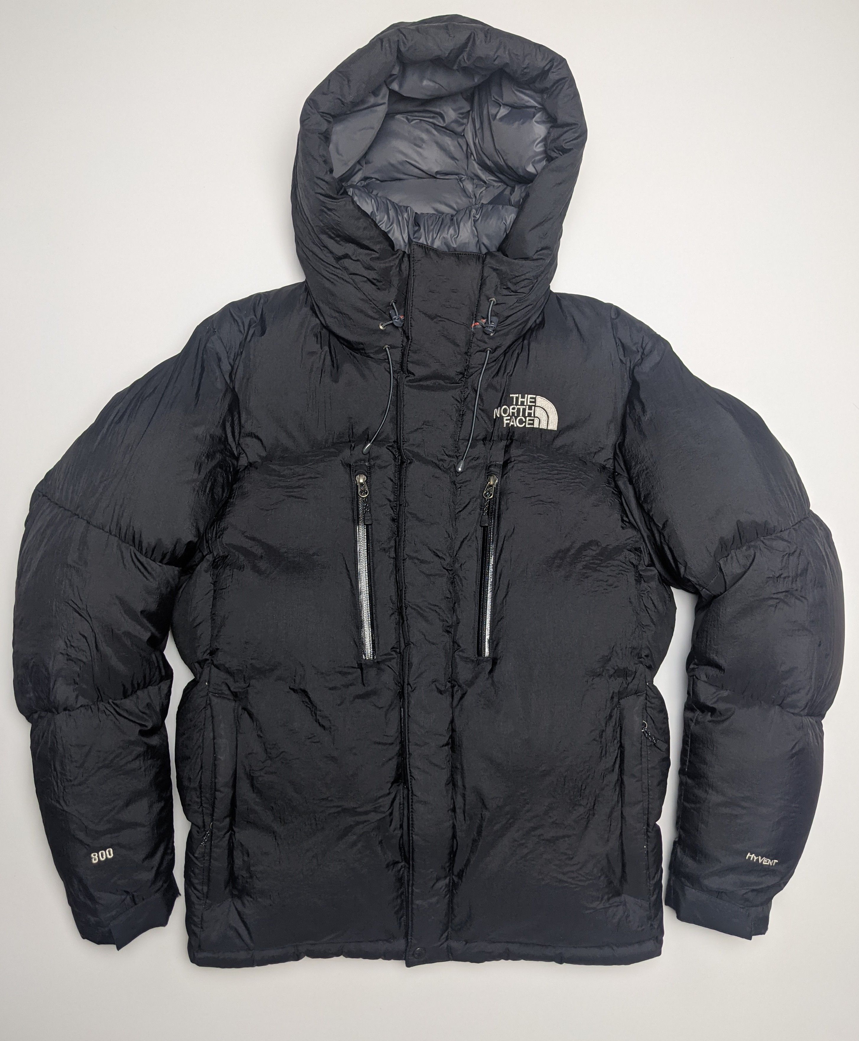image of The North Face 800 Hayvent Himalayan Puffer Jacket in Black, Men's (Size Large)