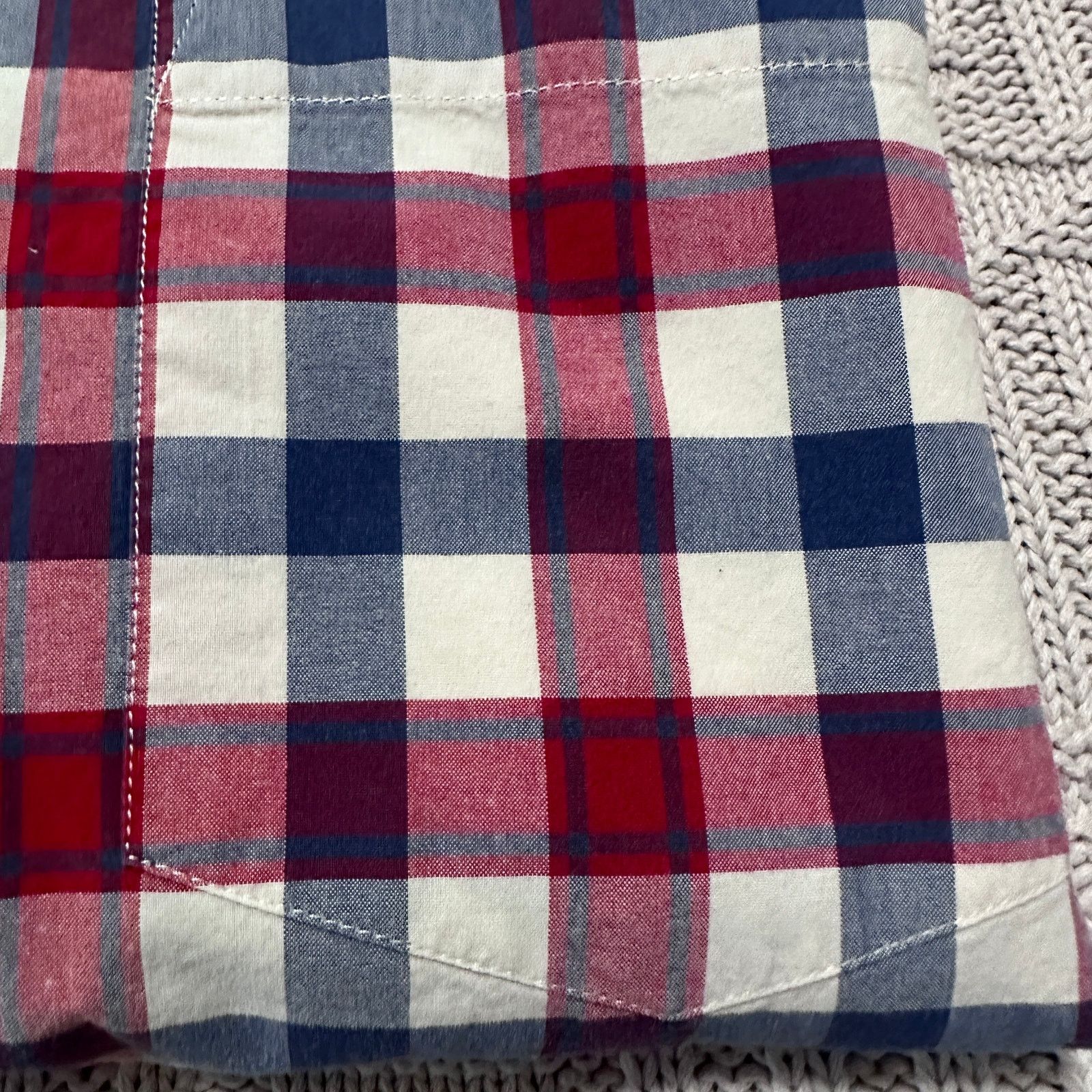 J.Crew J Crew red and blue buffalo check plaid button down Size US M / EU 48-50 / 2 - 4 Thumbnail
