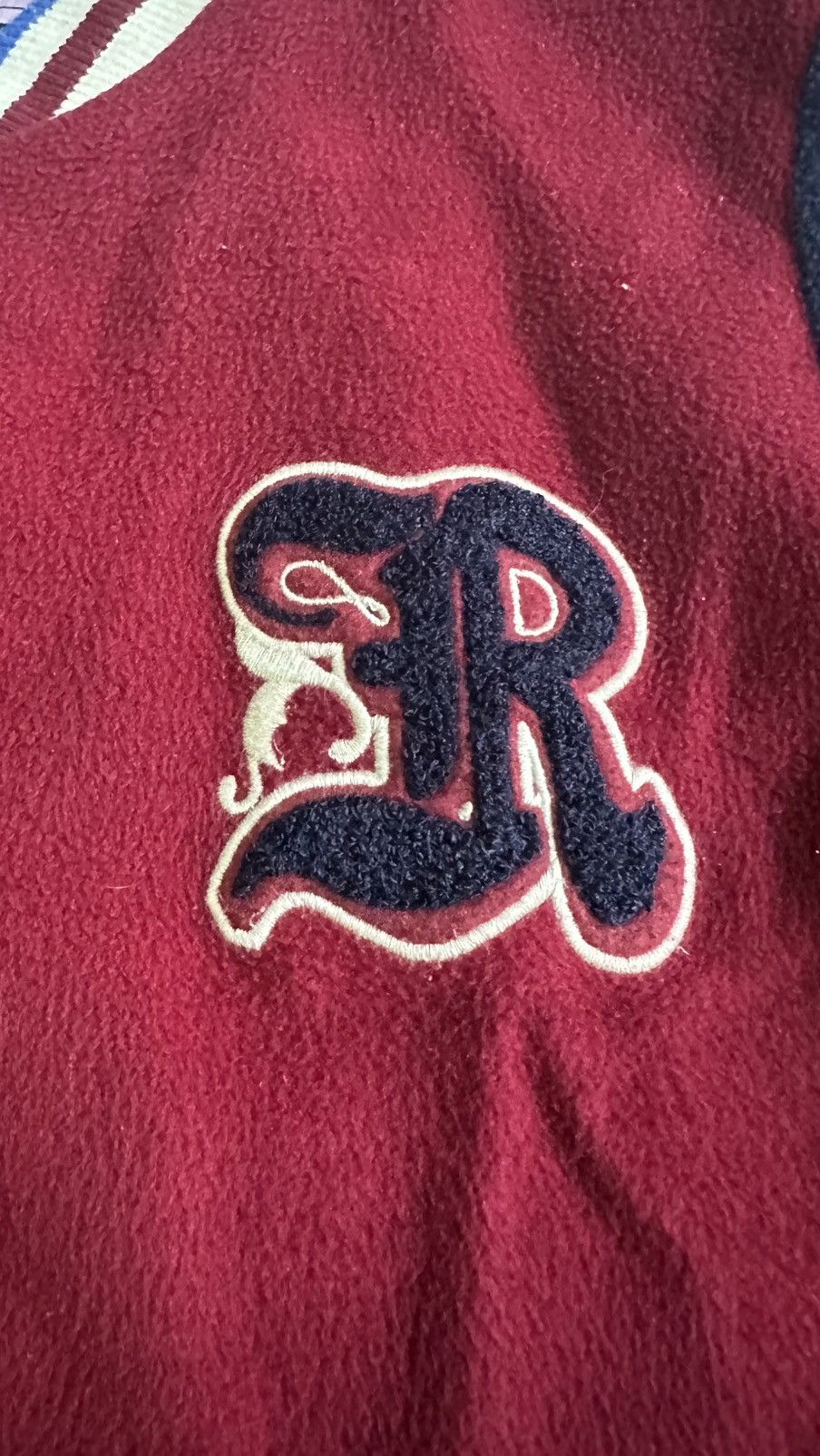 Japanese Brand Repipi armario varsity fleece jackets Size US L / EU 52-54 / 3 - 8 Thumbnail