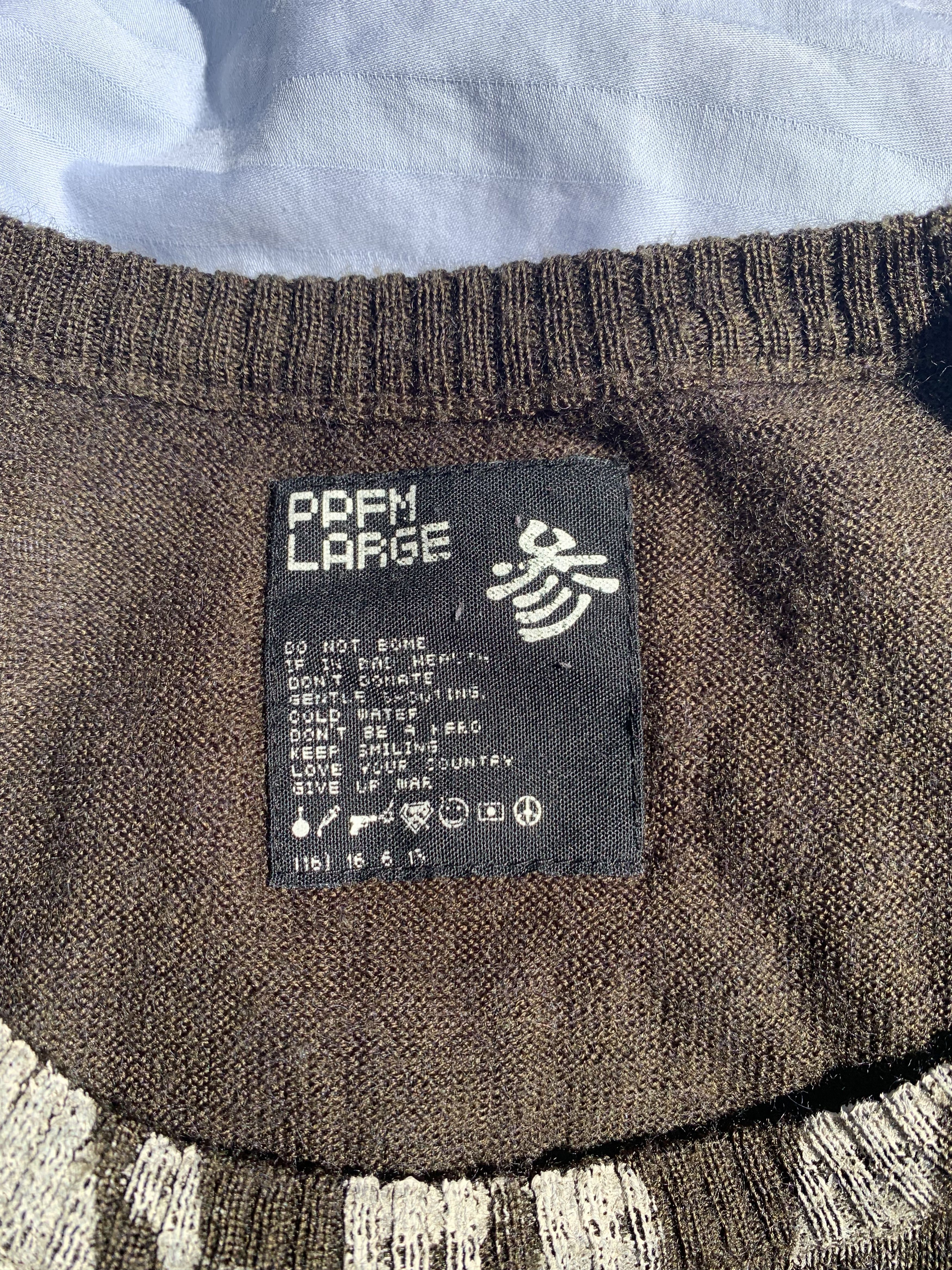 PPFM PPFM Olive Green military crewneck Size US L / EU 52-54 / 3 - 4 Thumbnail