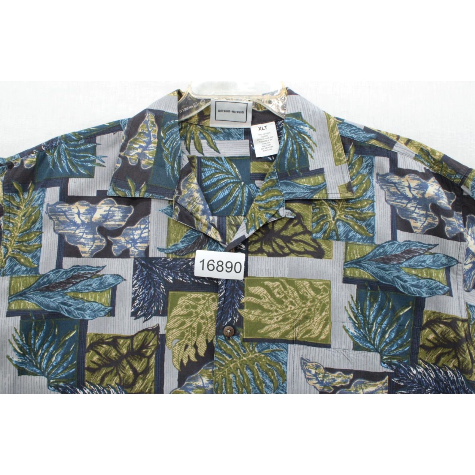 Vintage VINTAGE HWY 1 Classic Hawaiian Shirt Mens XL Tall Short Sleeve Beachy Vacation Floral Button-Up Shirt Mens XL Tall Blue Size US XL / EU 56 / 4 - 8 Thumbnail
