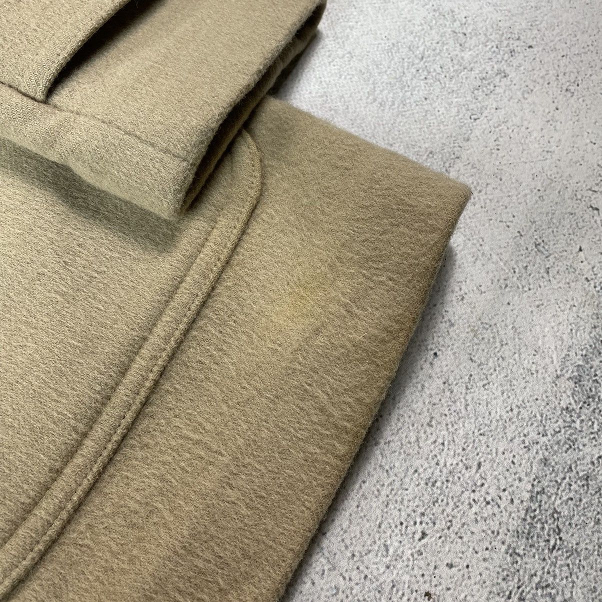 Burberry Brit Check Lined Wool Blend Duffle Coat In Beige