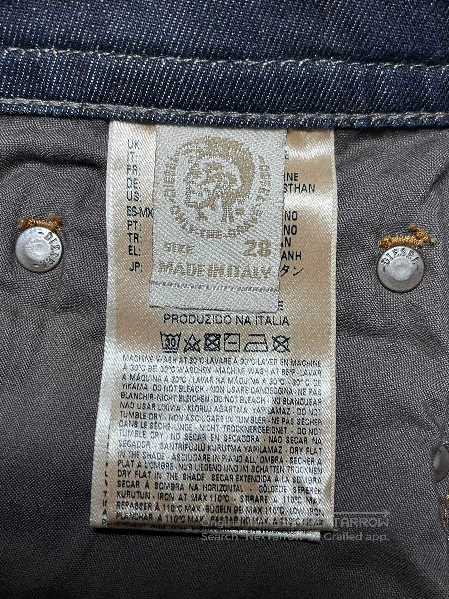 Diesel Diesel Thavar 854W Jeans for Slim Fit. Size US 28 / EU 44 - 6 Thumbnail