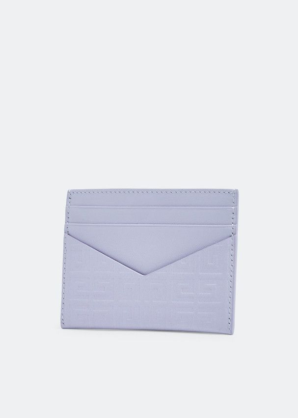 Givenchy o1srvl11e0824 Size: OS / G Cut Card Holder in Light Blue Size ONE SIZE - 3 Thumbnail