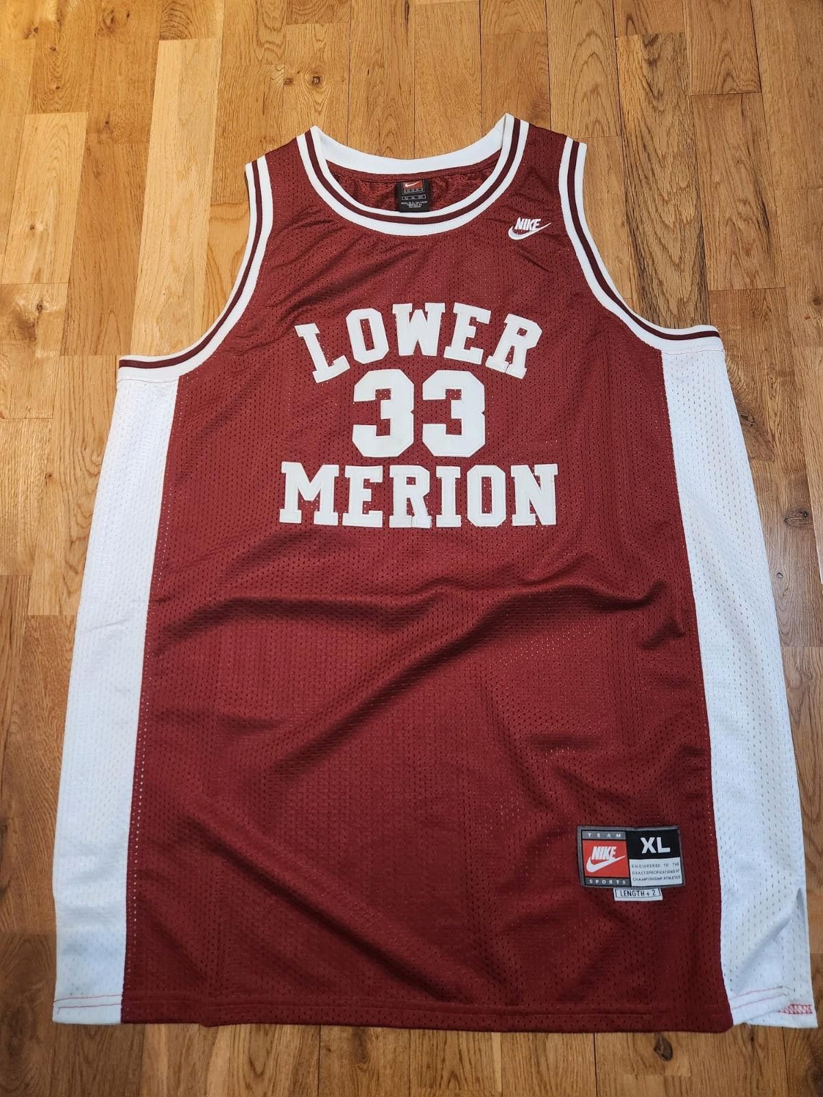 RARE Kobe Bryant Nike Lower Merion High School Jersey XL