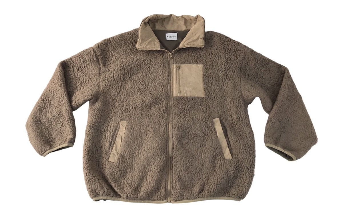 Japanese Brand Vintage 90s Classical Elf Fleece Sherpa Zip Up Jacket Size US XL / EU 56 / 4 - 1 Thumbnail