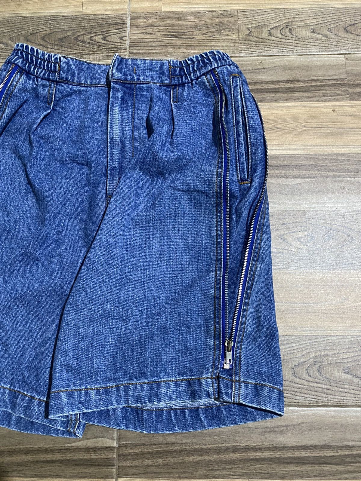 Juun.J JUUN J ZIP SHORT DENIM Size US 30 / EU 46 - 2 Thumbnail