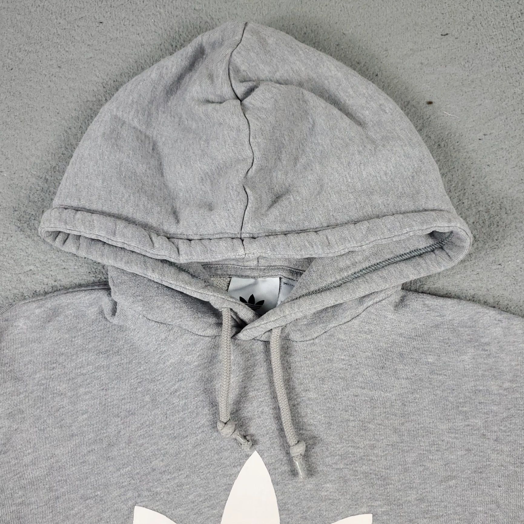 Adidas VINTAGE Adidas Hoodie Pullover Mens Small Gray Casual All Seasons Sports Size US S / EU 44-46 / 1 - 3 Thumbnail