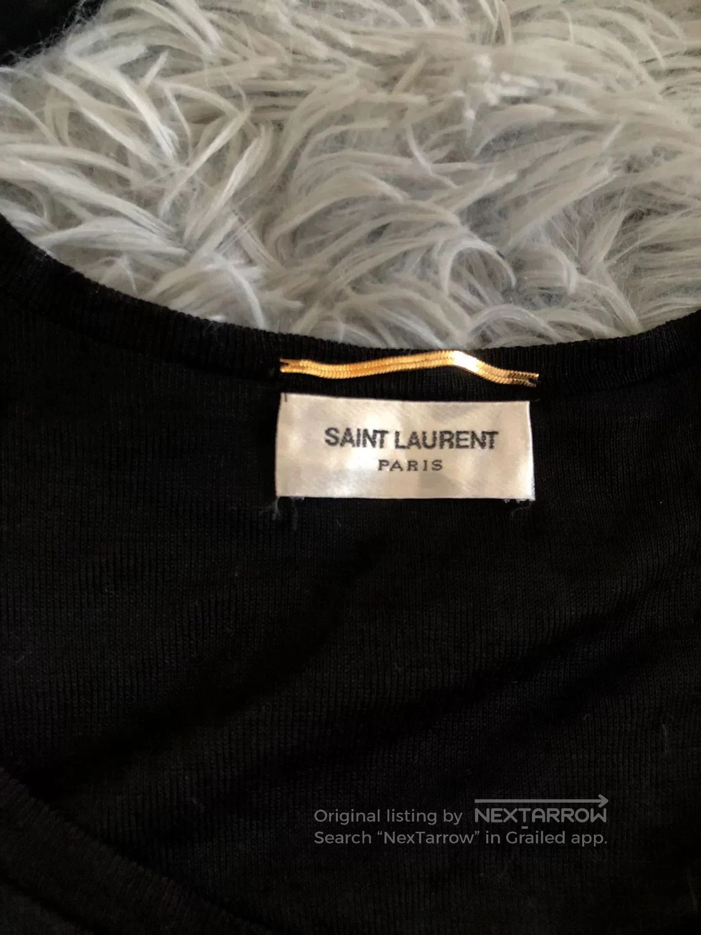Saint Laurent Paris Saint Laurent 14SS Studded Short Sleeve T-shirt. Size XS / US 0-2 / IT 36-38 - 2 Thumbnail
