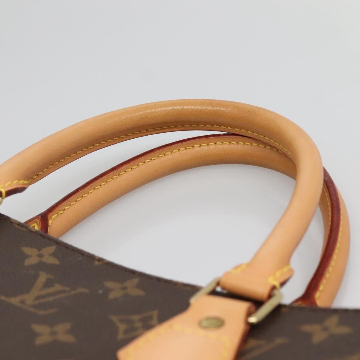 Louis Vuitton LOUIS VUITTON Monogram Sac Plat Hand Bag M51140 Size ONE SIZE - 8 Thumbnail