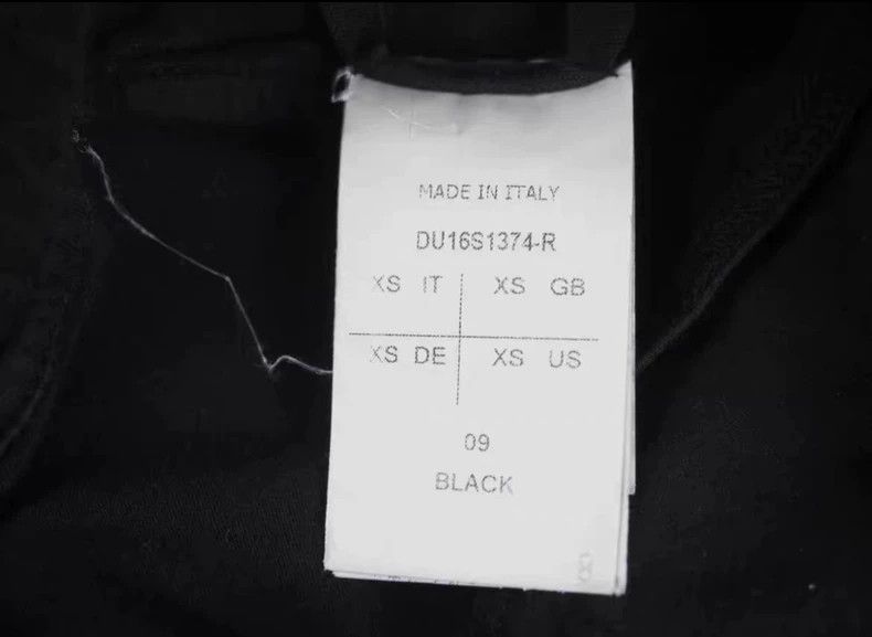 Rick Owens Rick Owens size xs SS16 black cropped pants with low crotch Size US 28 / EU 44 - 6 Thumbnail
