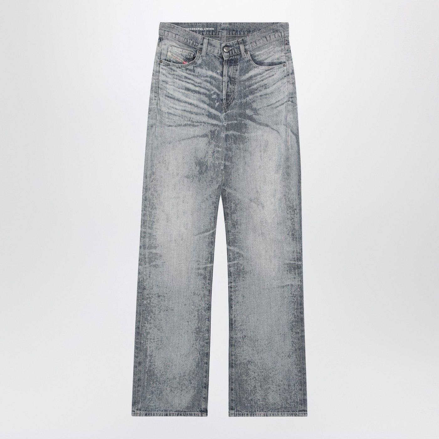 Diesel Diesel 1971 D-Sent Jeans In Light Blue Stonewashed Denim Size 27" / US 4 / IT 40 - 1 Thumbnail