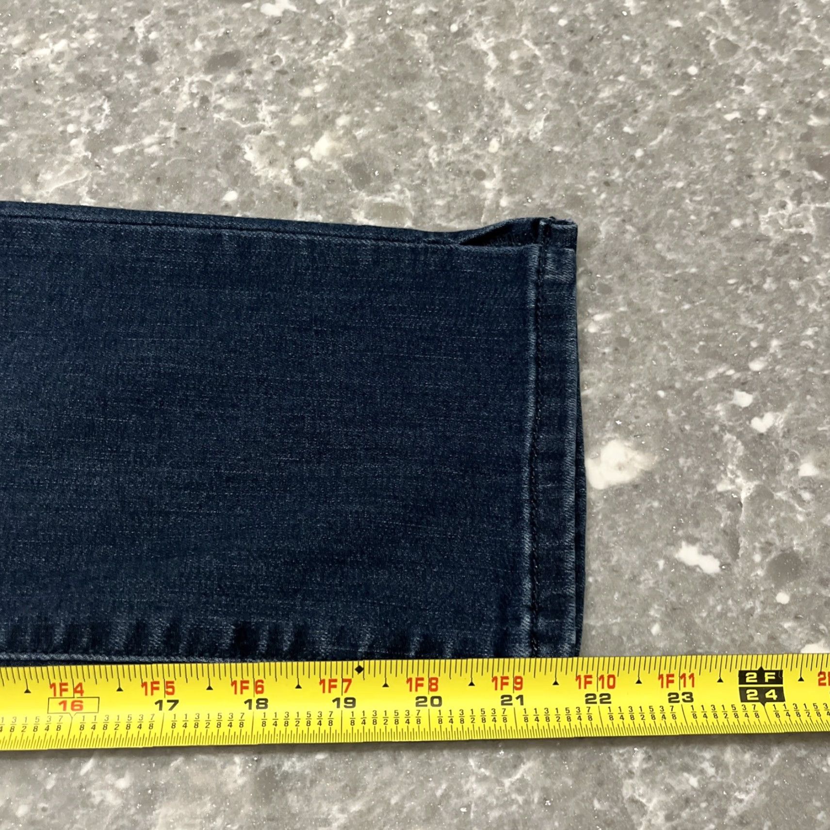Vintage VINTAGE Exc Cond Judy Blue Jeans Womens 26 Skinny Capris Medium Blue 3/26 Size 26" / US 2 / IT 38 - 6 Thumbnail