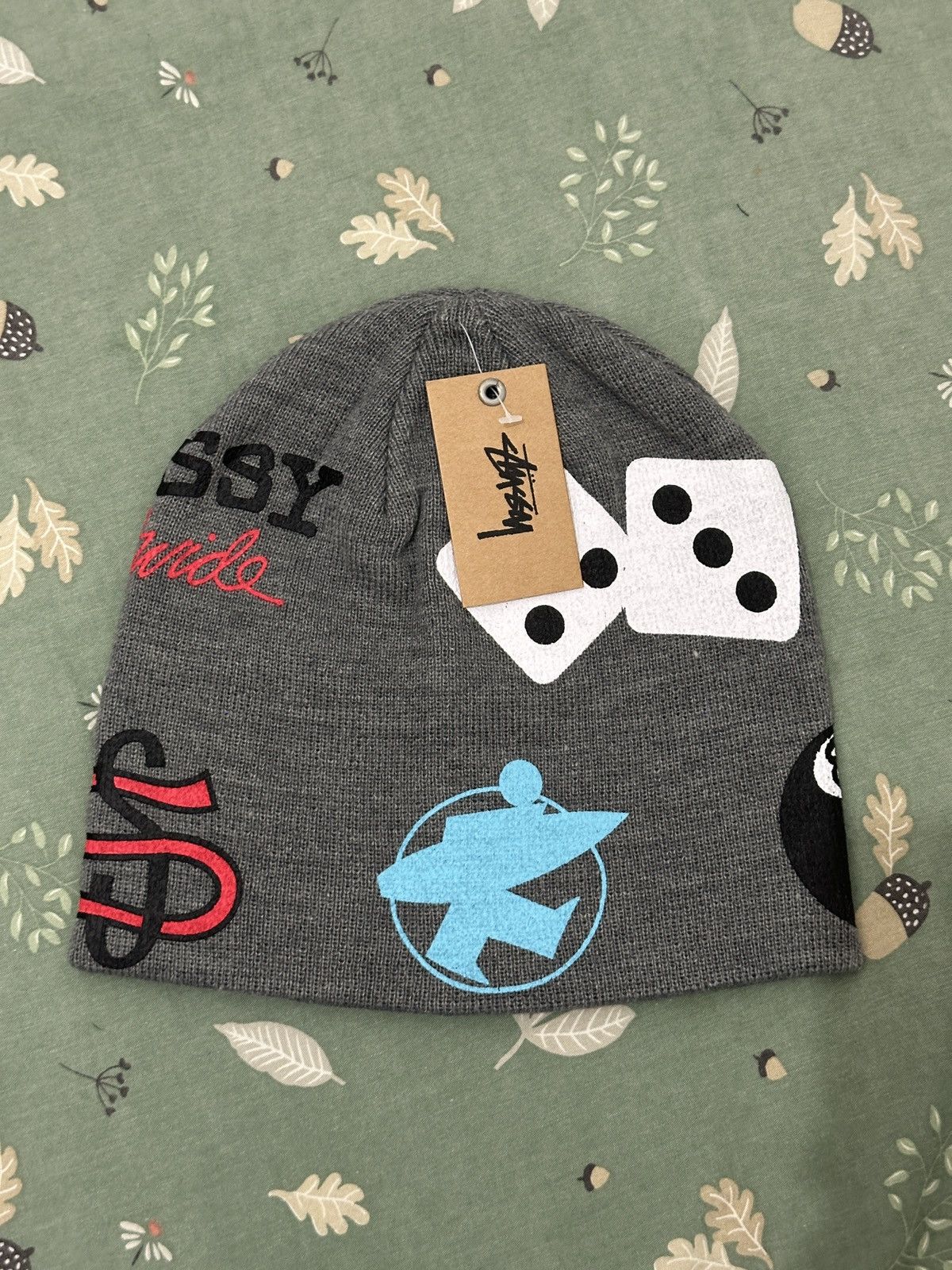Stussy Stussy Mixed Logo skullcap beanie Size ONE SIZE - 1 Thumbnail