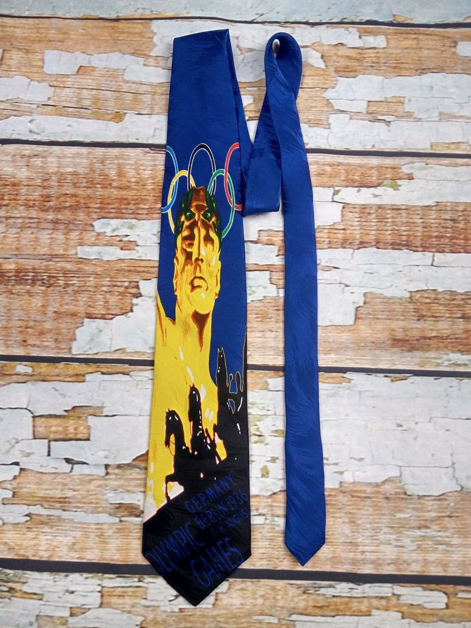 USA Olympics Vintage 1996 Olympic Games Collection Silk Tie Size ONE SIZE - 1 Thumbnail