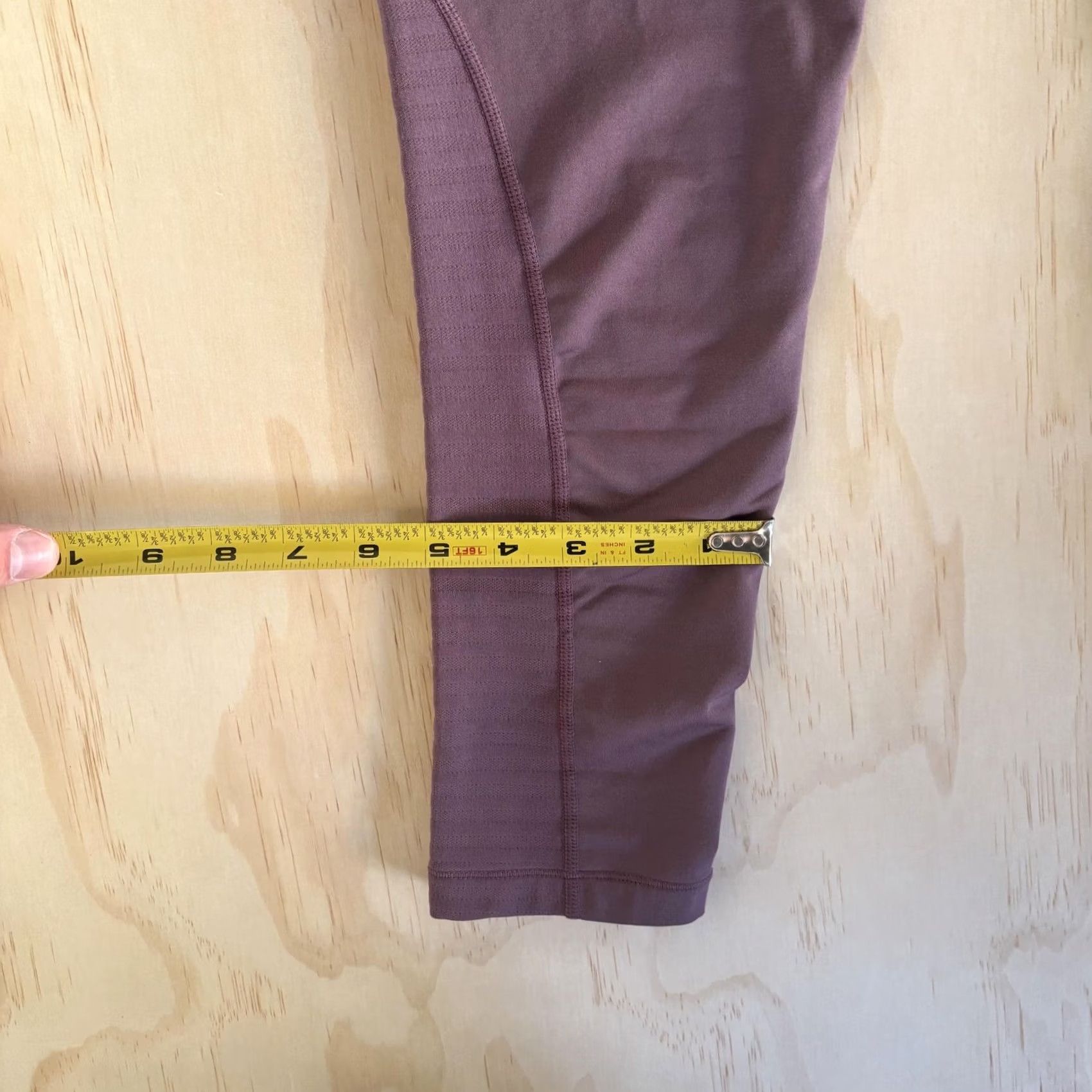 Nike Nike Pro Compression Running Tight Womens Medium Purple Sizing Size 32" / US 10 / IT 46 - 5 Thumbnail