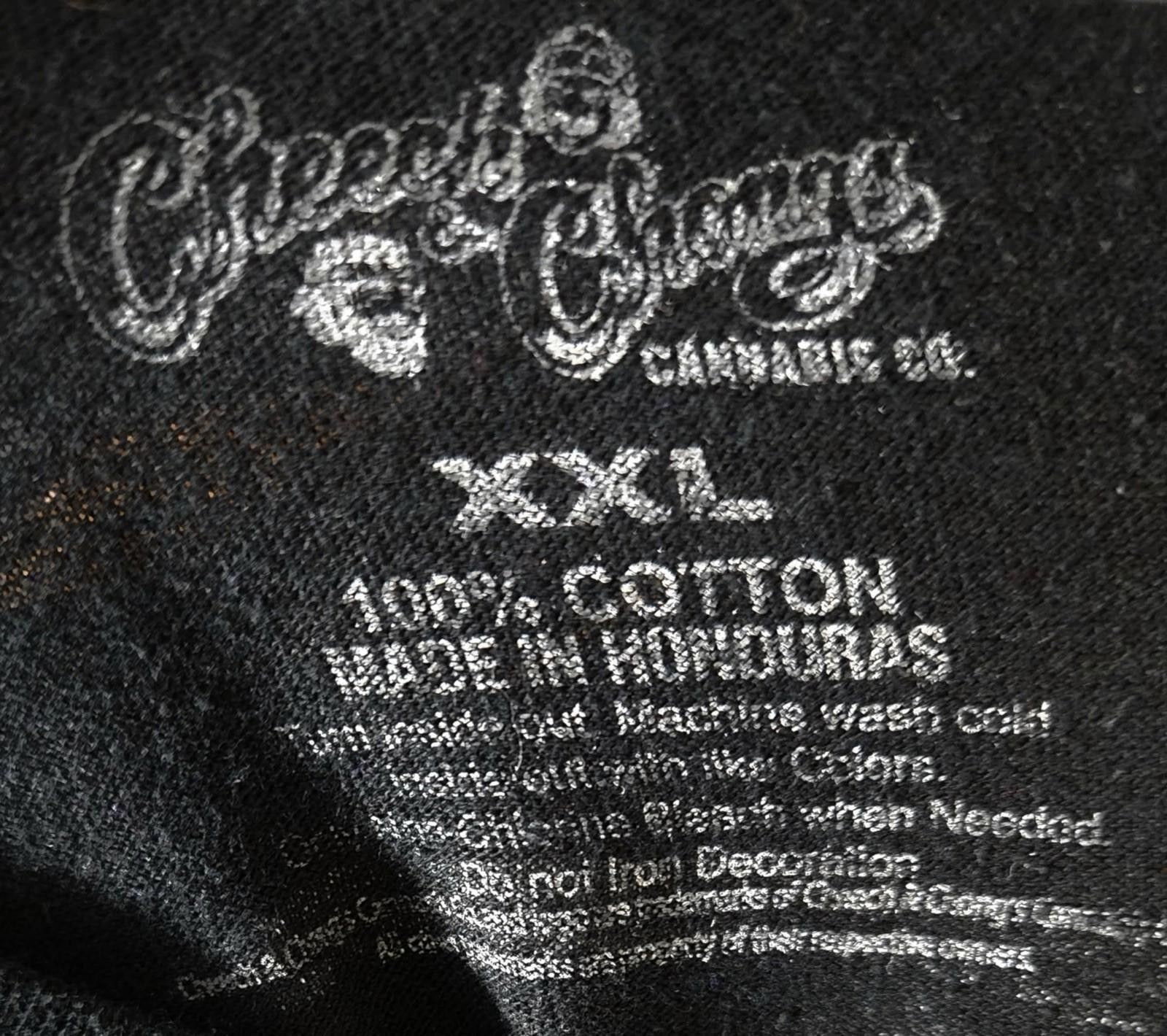 Other Cheech & Chong Cannabis Co. Graphic T-Shirt Black XXL #2 Size US XXL / EU 58 / 5 - 5 Thumbnail
