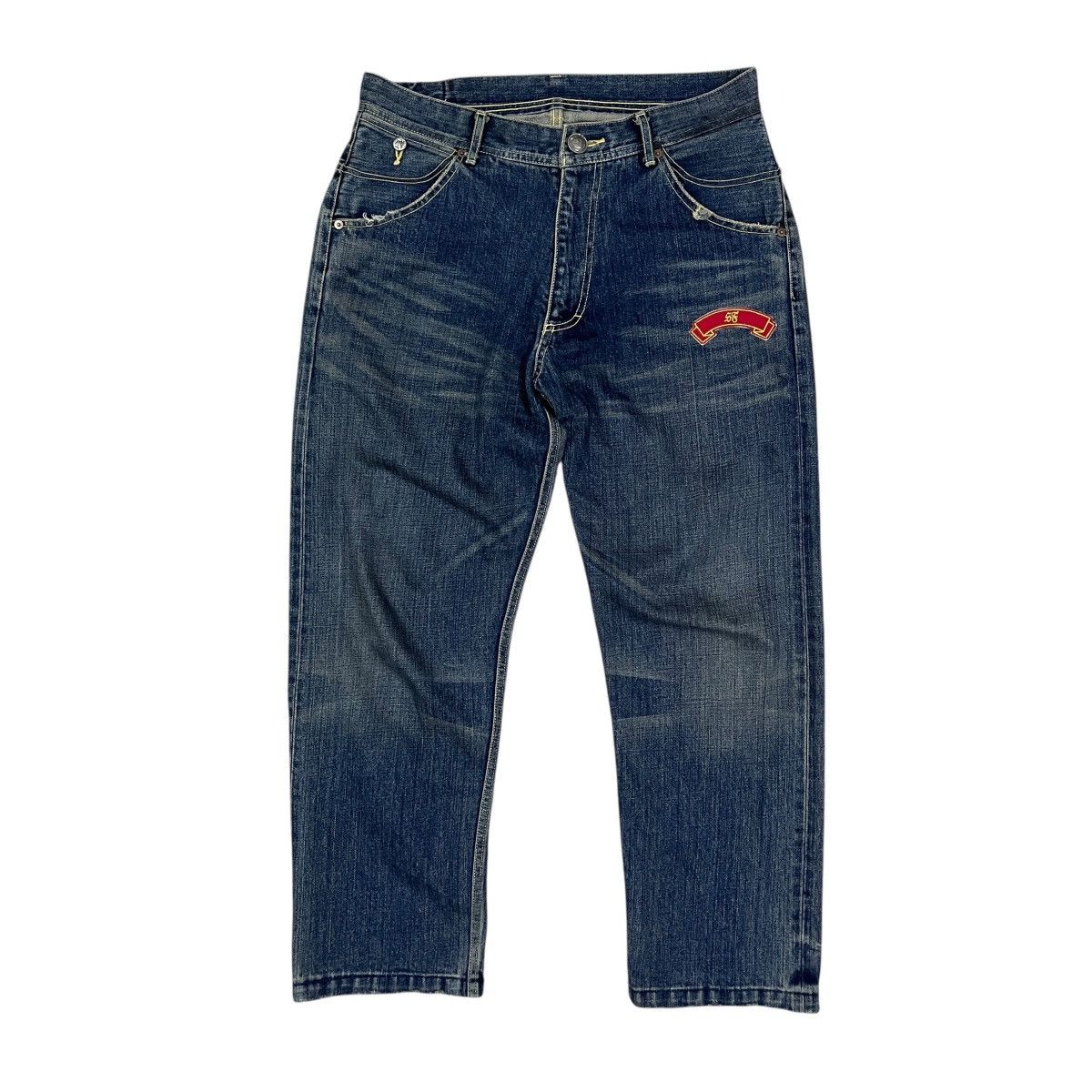 Sasquatchfabrix Vintage Sasquatchfabrix Logo Patch Denim Size US 34 / EU 50 - 1 Thumbnail
