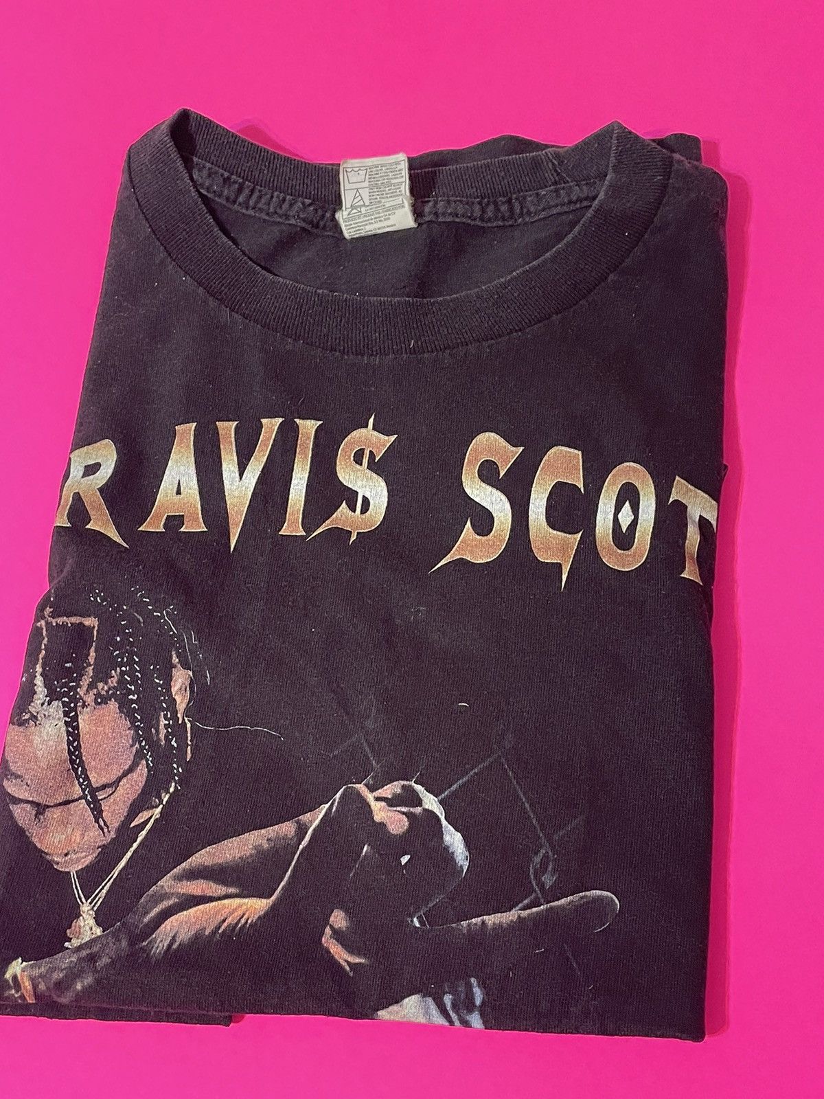 Travis Scott Travis Scott tour 2015 la flame t shirt size S Size US S / EU 44-46 / 1 - 5 Thumbnail