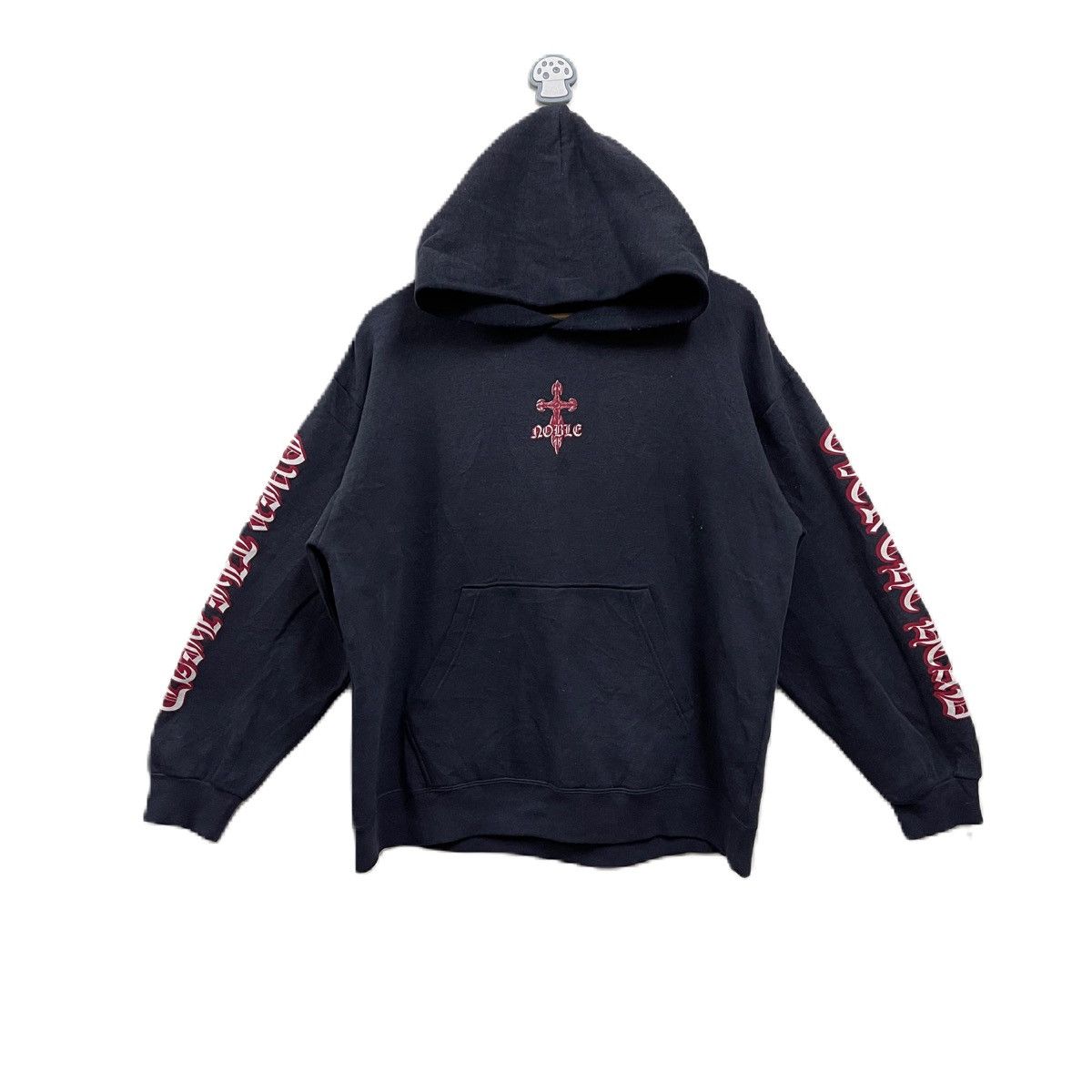 Japanese Brand Over the head Noble cross hoodie pullover hall of fame Size US L / EU 52-54 / 3 - 2 Thumbnail