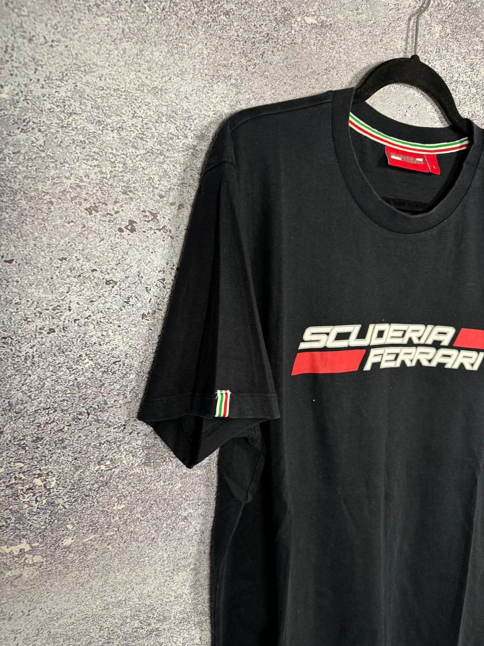 Ferrari × Formula 1 Vintage Ferrari Scuderia Black T-Shirt Racing Team Large Size US L / EU 52-54 / 3 - 4 Thumbnail