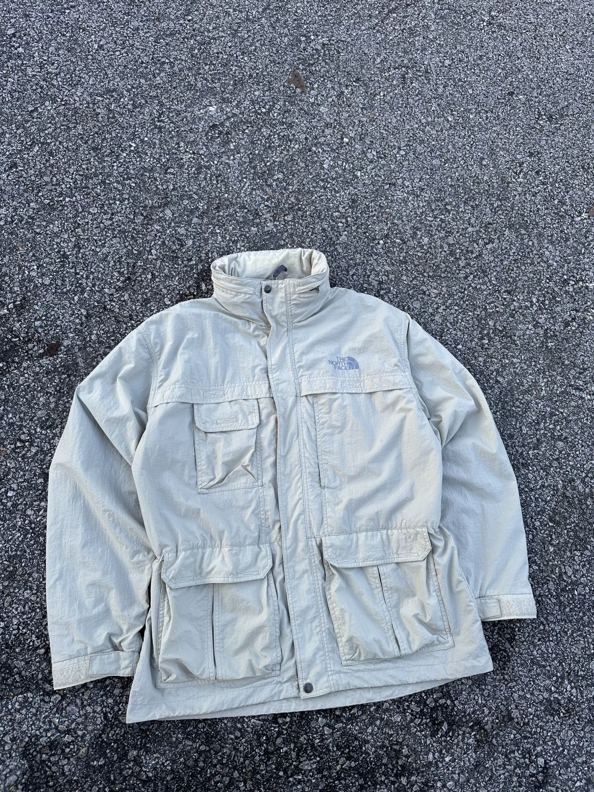 The North Face 👹The North Face Cream Utility Jacket Size US XL / EU 56 / 4 - 3 Thumbnail