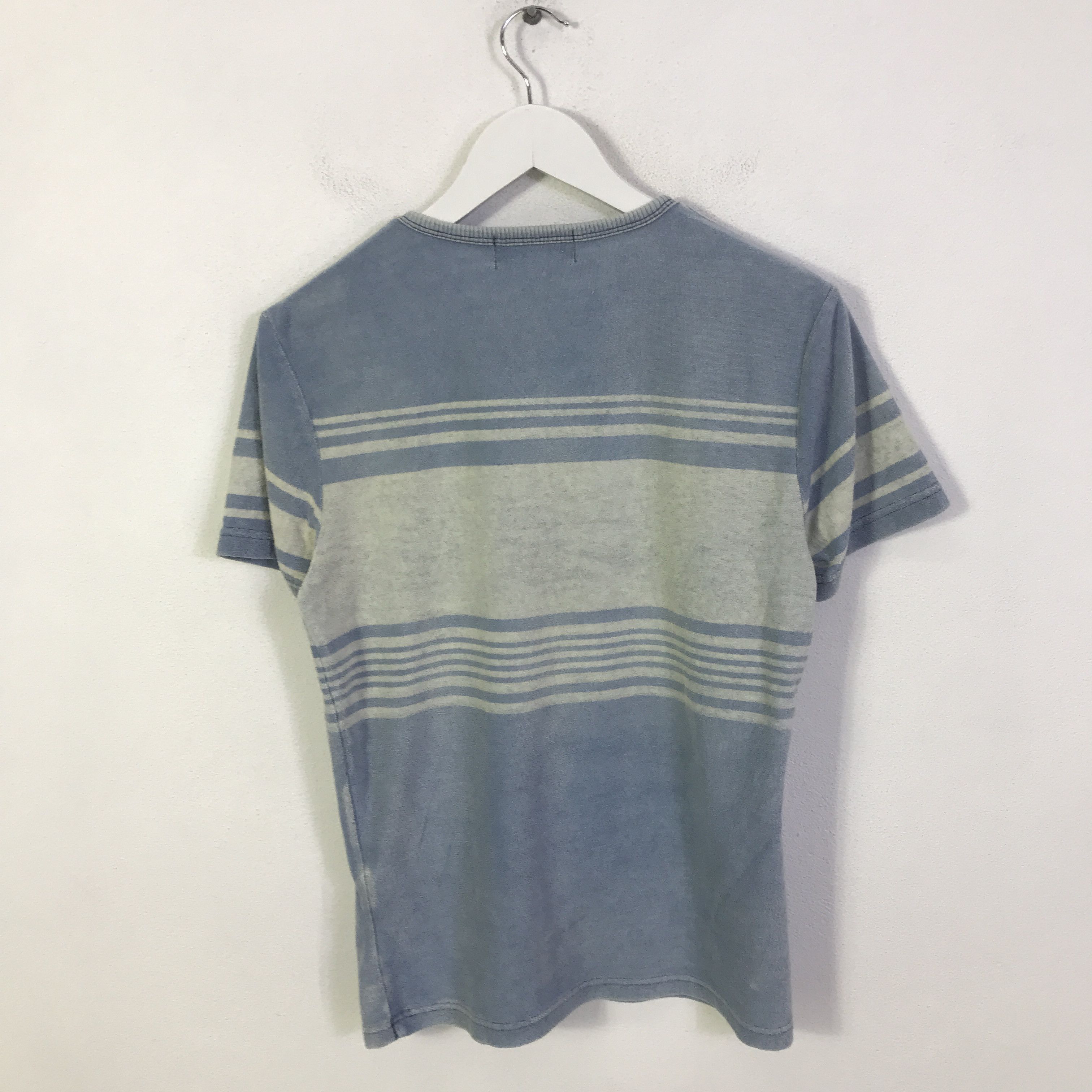 In The Attic Japan brand in the attic Striped t-shirt K93B33 Size US M / EU 48-50 / 2 - 3 Thumbnail