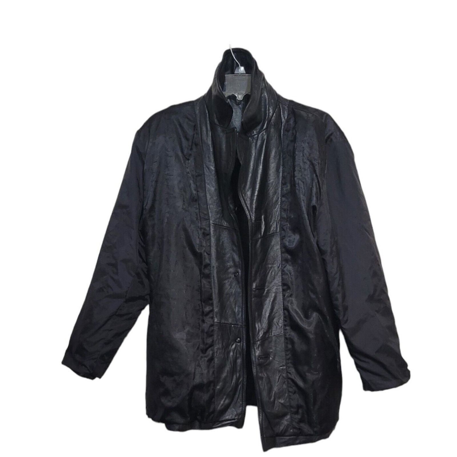 Wilsons Leather Wilsons Maxima Leather Button Motorcycle Women Jacket Sz XL Size XL / US 12-14 / IT 48-50 - 3 Thumbnail