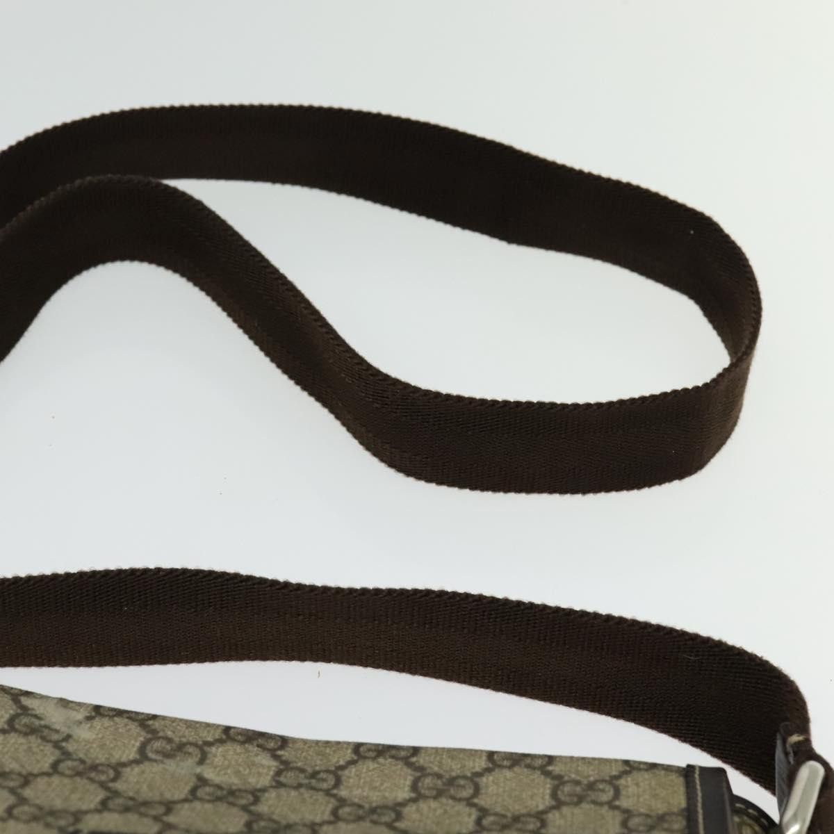 Gucci GUCCI GG Supreme Shoulder Bag Pvc Beige Silver Size ONE SIZE - 8 Thumbnail
