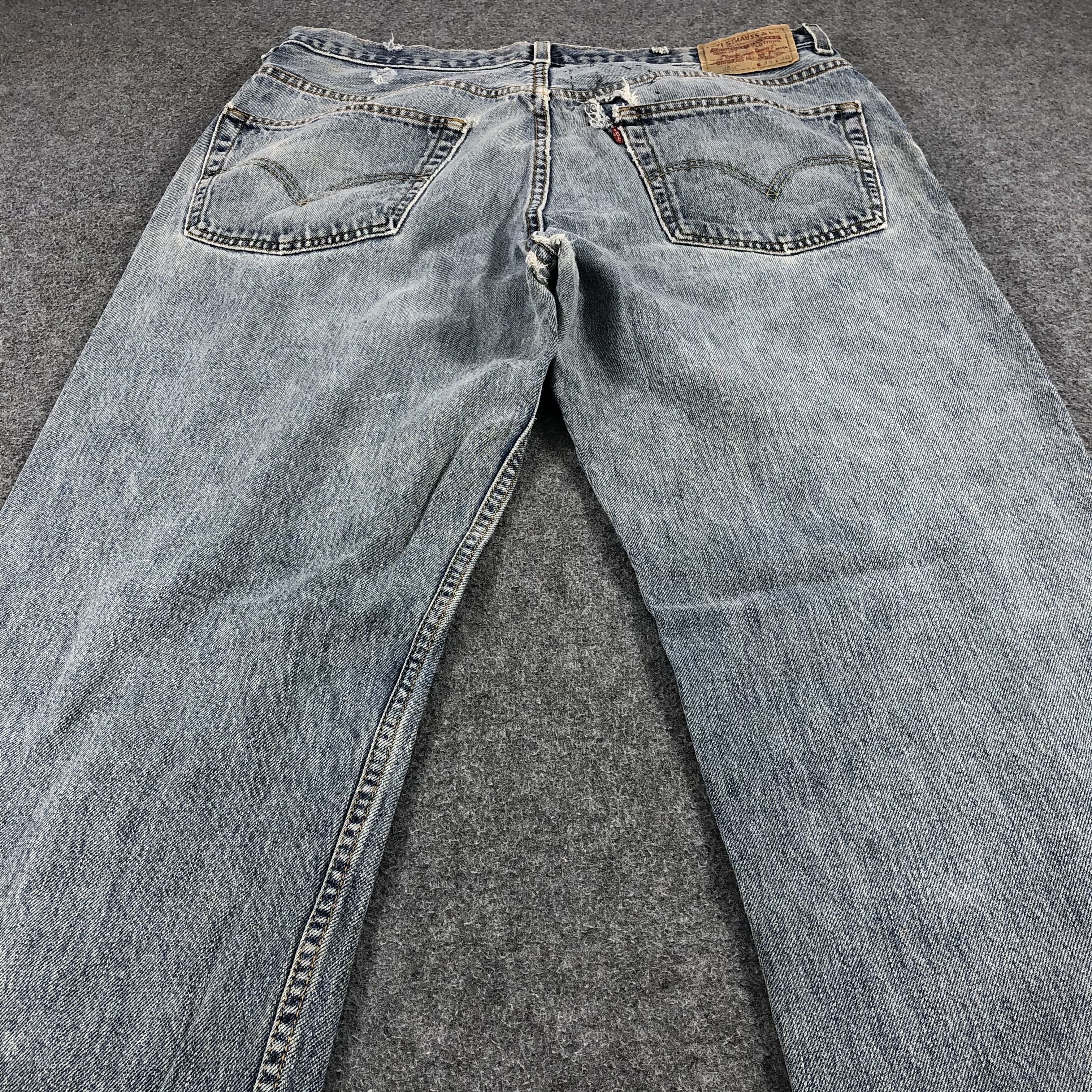 Levi's × Vintage Vintage Distress Levis 550 Jeans-JM1051 Size US 37 - 4 Thumbnail