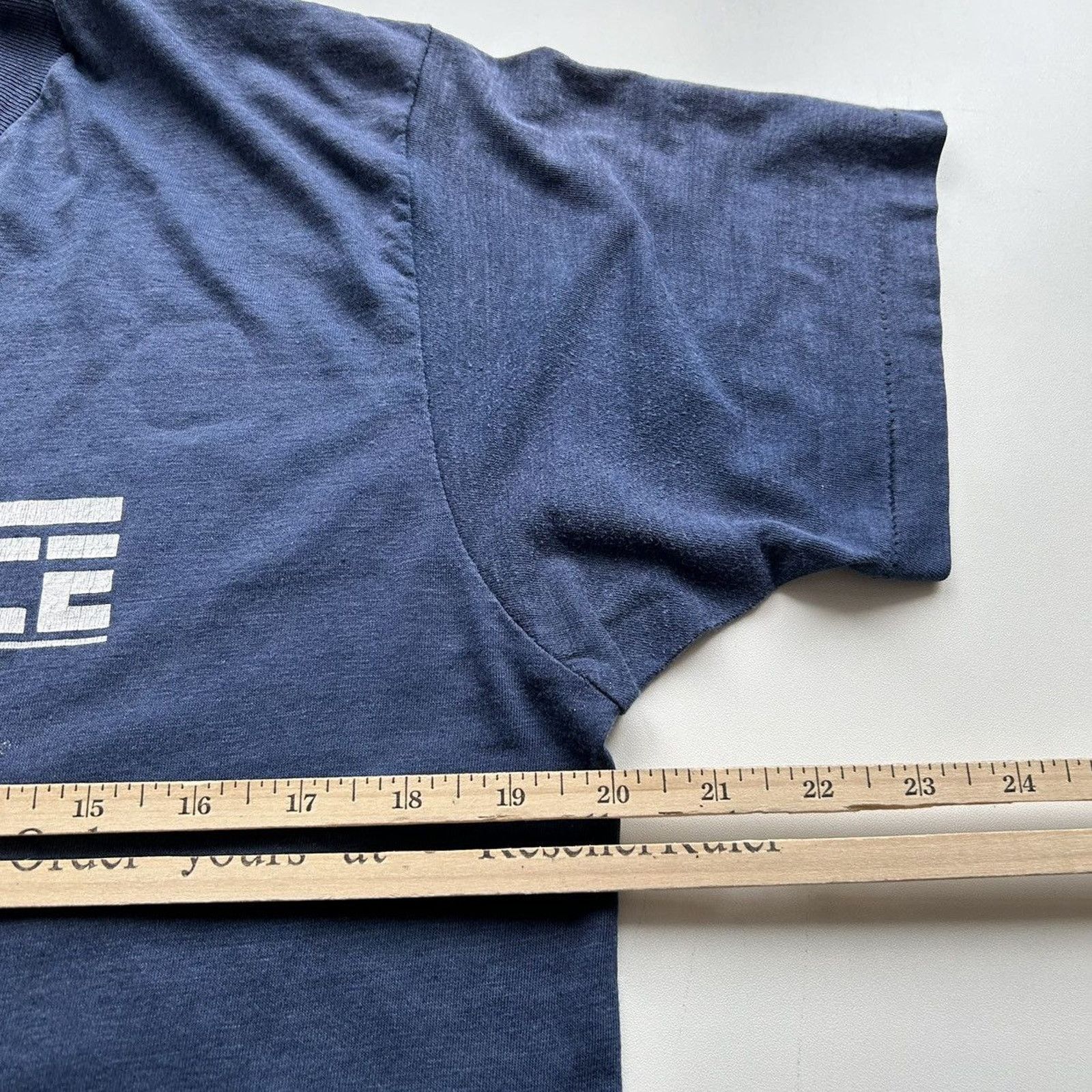Fruit Of The Loom × NCAA × Vintage Vintage 90s Penn State NCAA T Shirt Medium Faded Made In USA Size US M / EU 48-50 / 2 - 3 Thumbnail