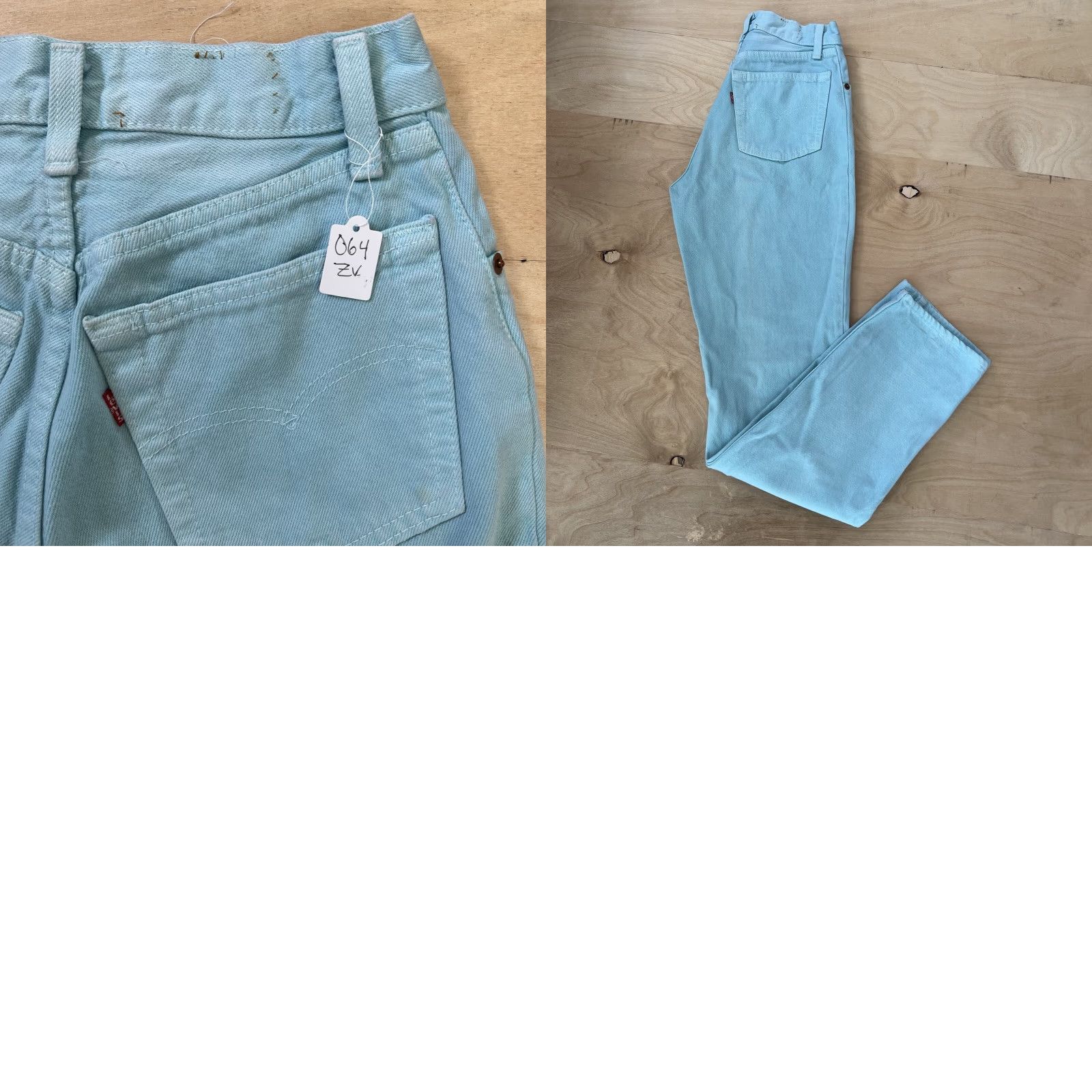 Levi's VINTAGE Levi's 501 Jeans 25x31 Denim Blue 80s Workwear Made In USA For Women Summer Jeans Size 42" / US 20 - 8 Thumbnail