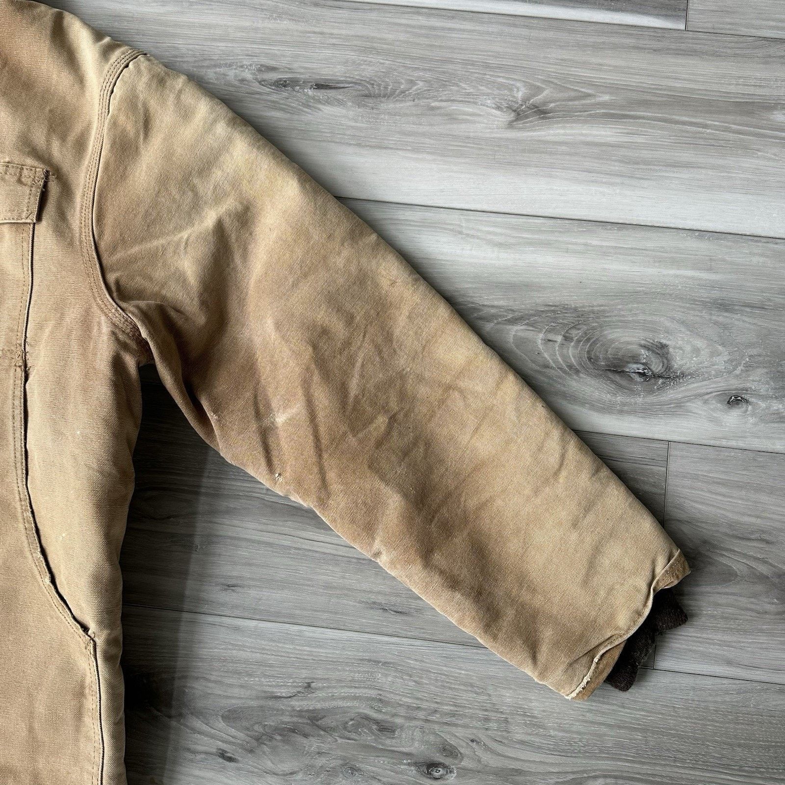 Carhartt VTG Carhartt 100 Year Arctic Quilted Lined Coat Jacket USA Size US XL / EU 56 / 4 - 3 Thumbnail