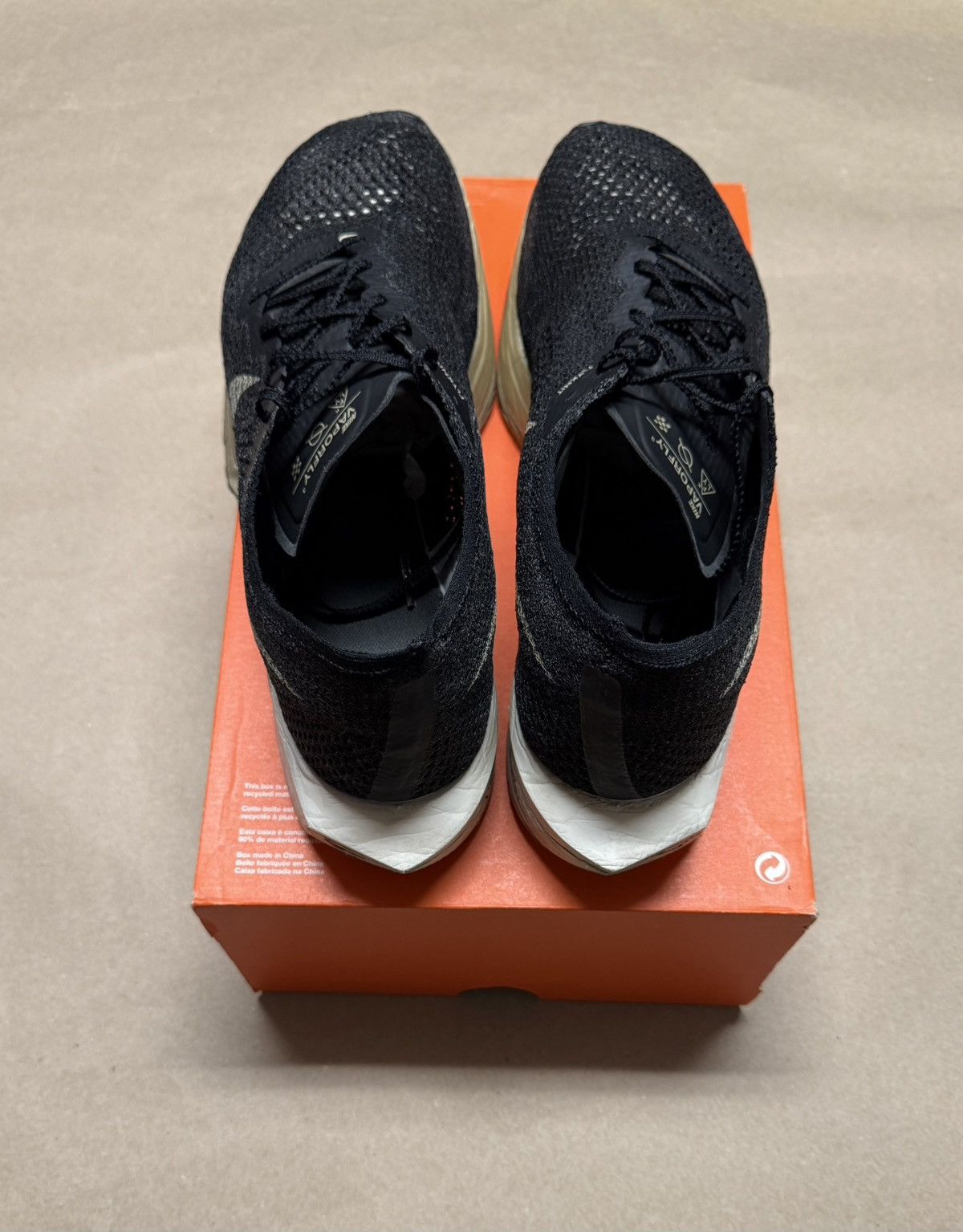 Nike Nike Zoom X Vaporfly Next 3% Black Gold men’s sz 14 running! Size US 14 / EU 47 - 4 Thumbnail
