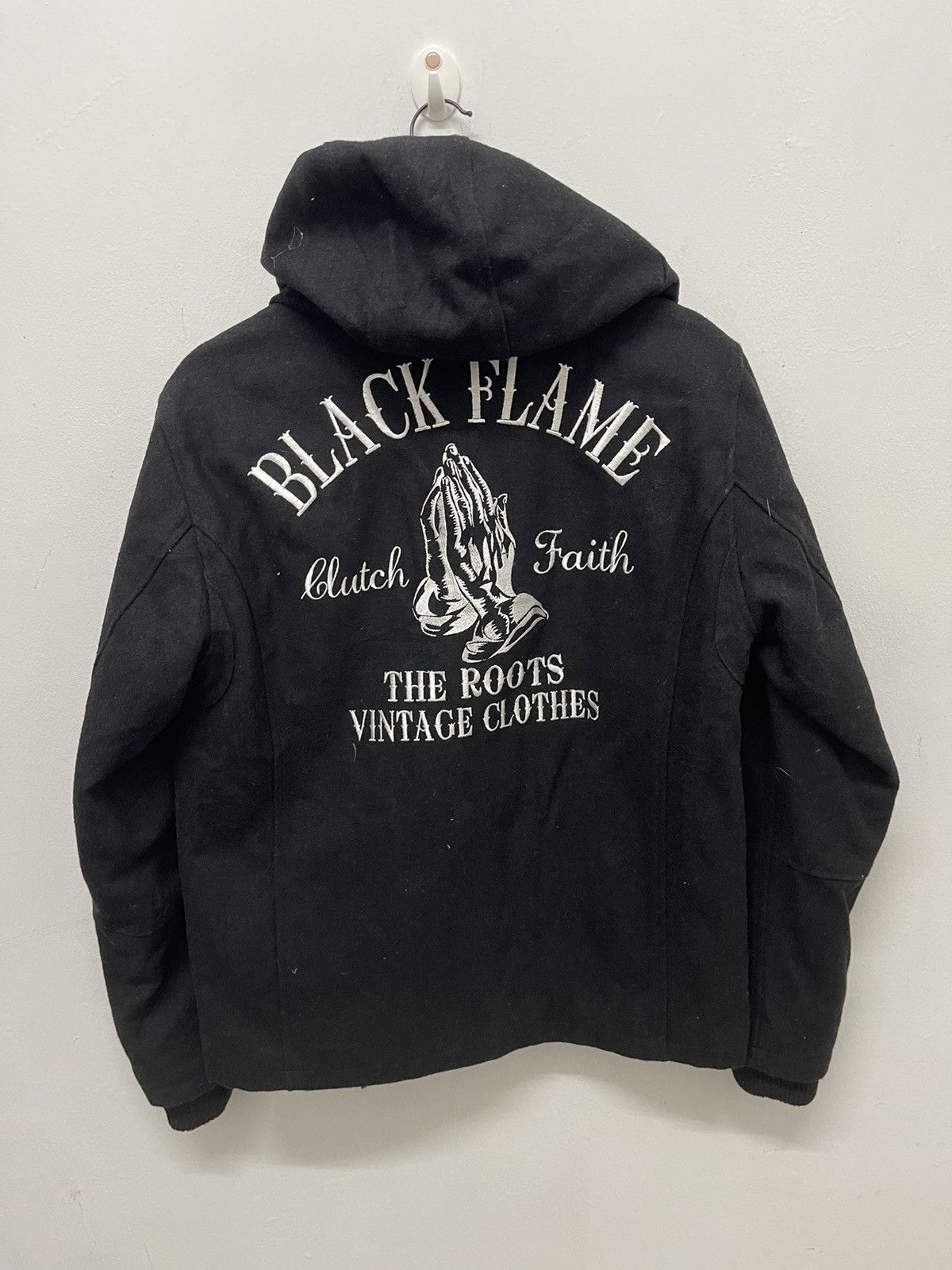 Vintage VINTAGE BLACK FLAME HAVE FAITH BIG LOGOS Size US M / EU 48-50 / 2 - 3 Thumbnail