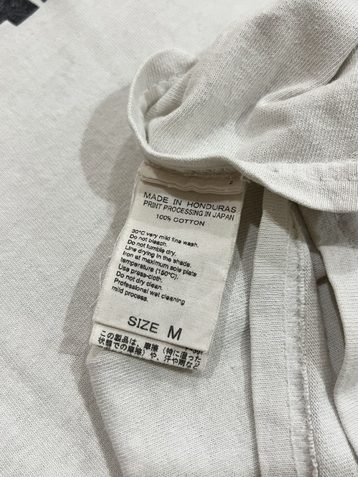 Band Tees × Japanese Brand × Vintage Oasis Band Lyrics Tee Size US M / EU 48-50 / 2 - 6 Thumbnail