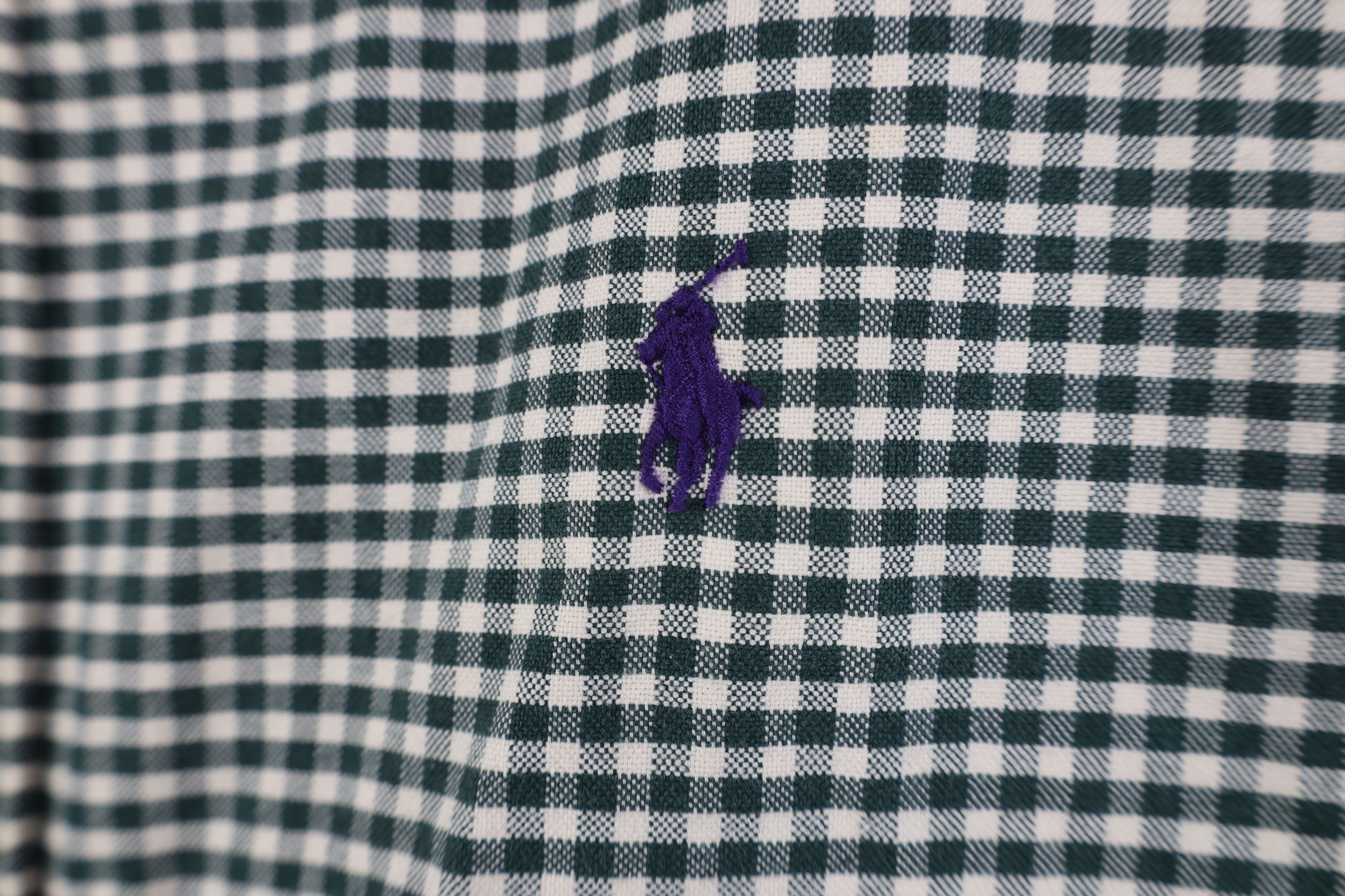 Polo Ralph Lauren Deadstock Vintage 90s Y2K Ralph Lauren Button Down Shirt Size US M / EU 48-50 / 2 - 6 Thumbnail