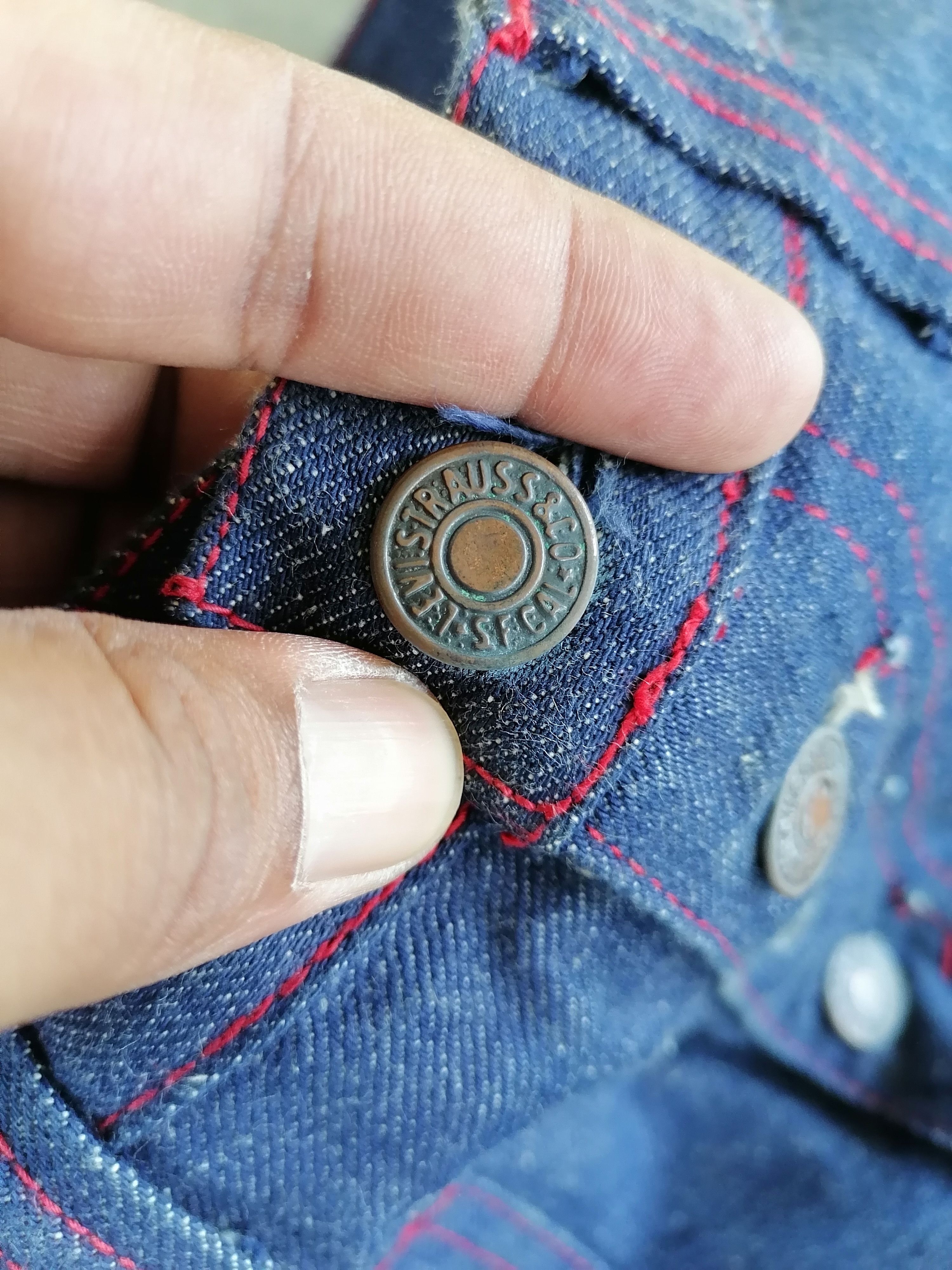 Levi's Vintage Clothing Vintage 60/70s Levi's 510 Denim Flare Bushpants Size US 29 - 4 Thumbnail