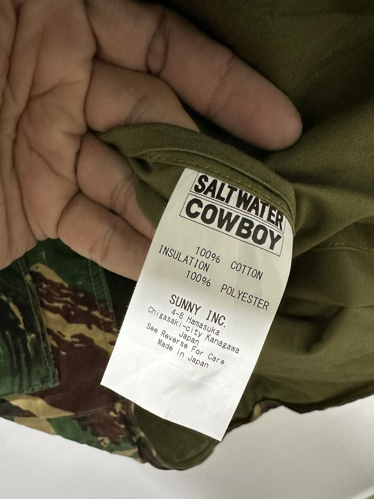 Japanese Brand Japanese Brand Salt Water Cowboy Amry Vest Riversible Design Size US M / EU 48-50 / 2 - 7 Thumbnail