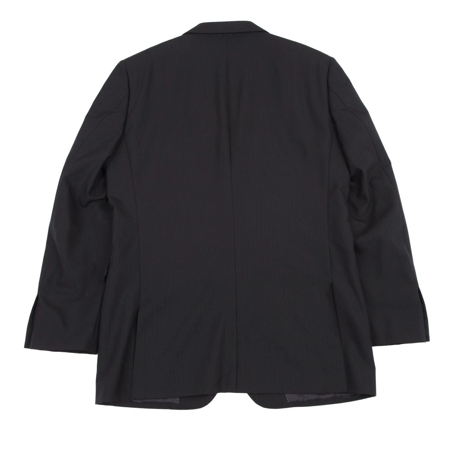 Burberry Wool Stripe Tailored Jacket in Dark Navy 42L Size US XS / EU 42 / 0 - 11 Thumbnail