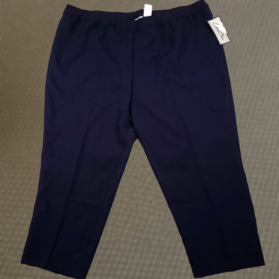 Levi's Bend Over Levi's Pull On Pants Women's 36W Blue Elastic Waist High Rise Pants Size 38" / US 16 / IT 52 - 1 Thumbnail