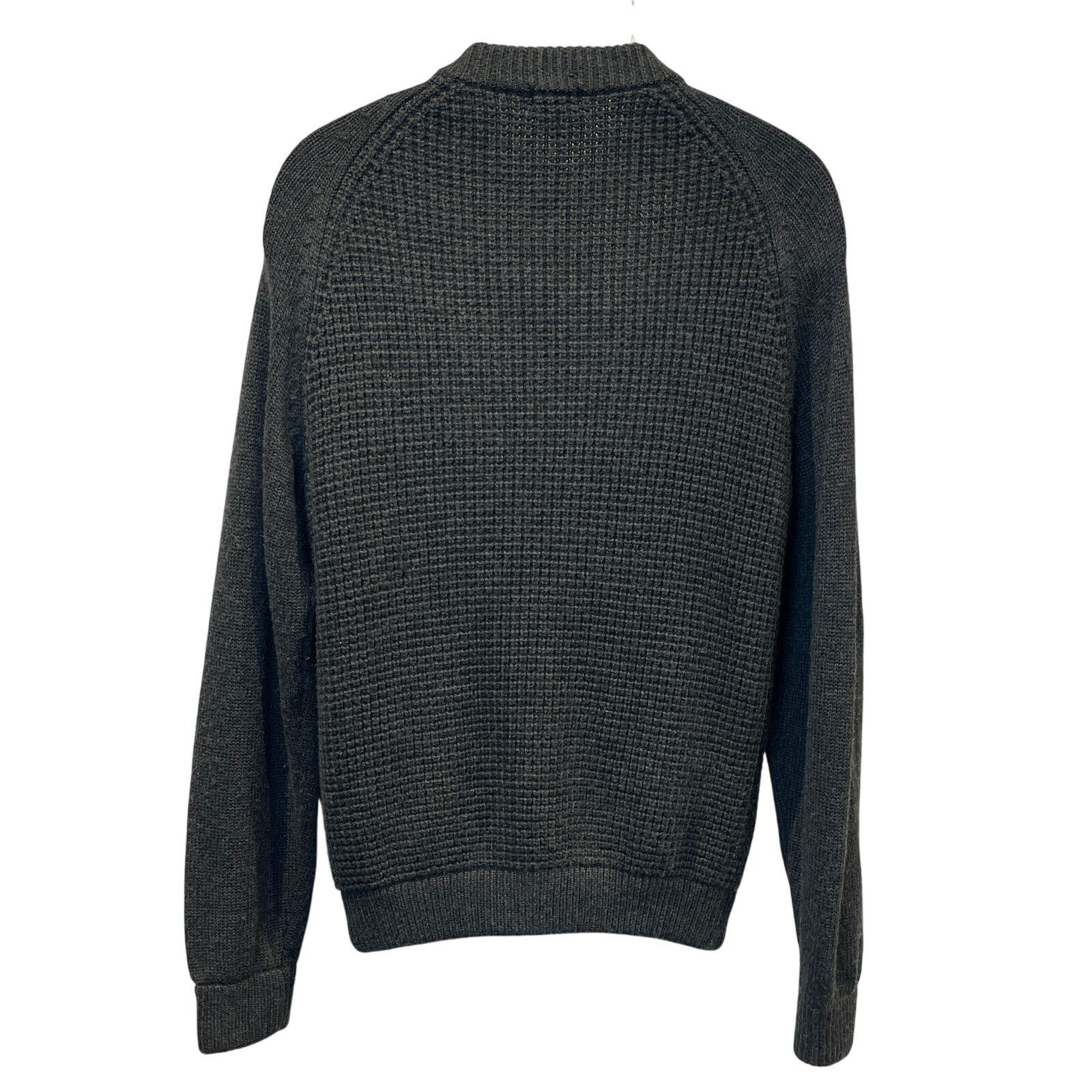 Hyden Yoo Hyden Yoo Wool Waffle Knit Zip Up Cardigan Sweater Size Med Size US M / EU 48-50 / 2 - 2 Thumbnail