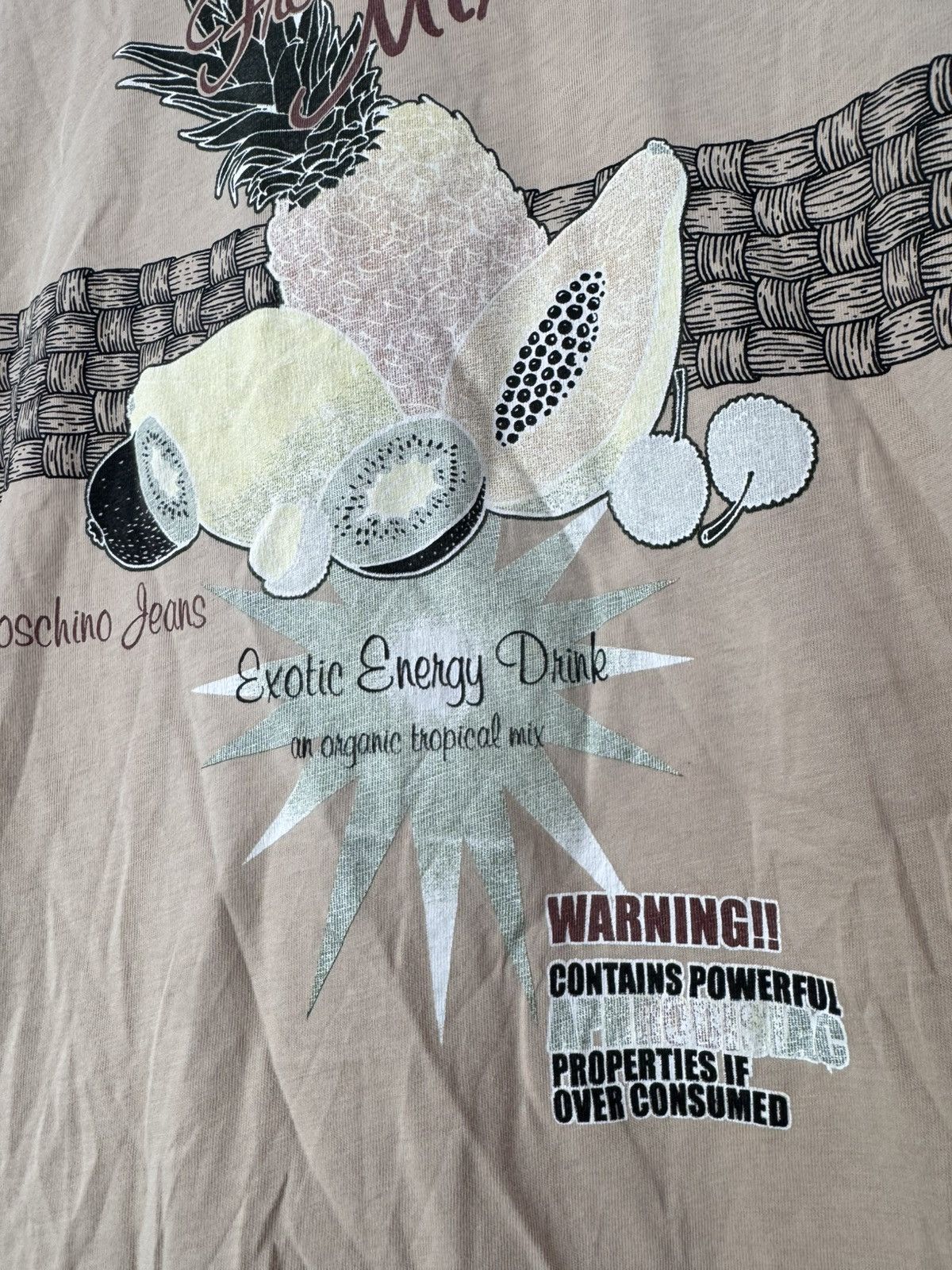Moschino Love Moschino T-shirt Energy Drink Size US XXL / EU 58 / 5 - 5 Thumbnail